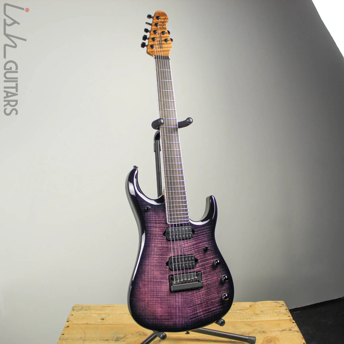 Ernie Ball Music Man BFR JP15 7-String Eminence Purple - Image 2