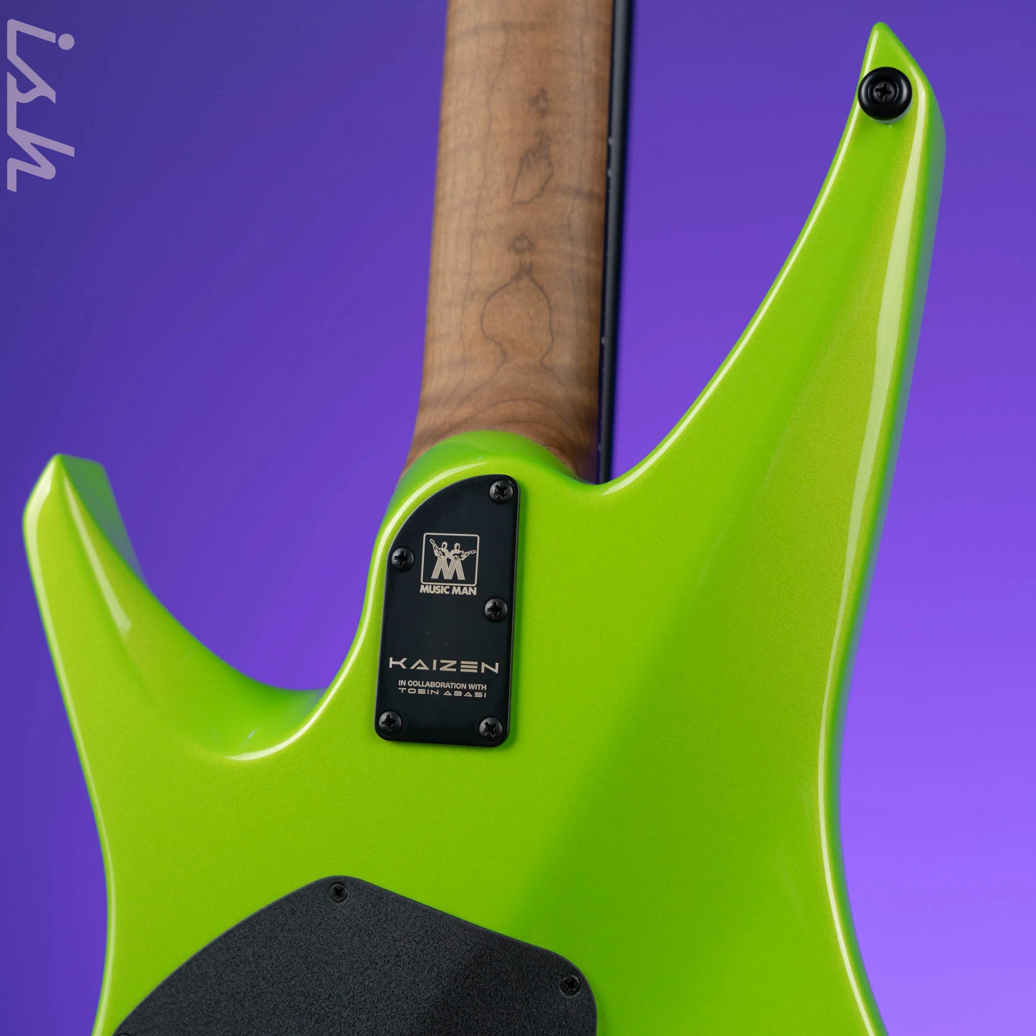 Ernie Ball Music Man Kaizen 6 Electric Guitar Kryptonite - Image 8