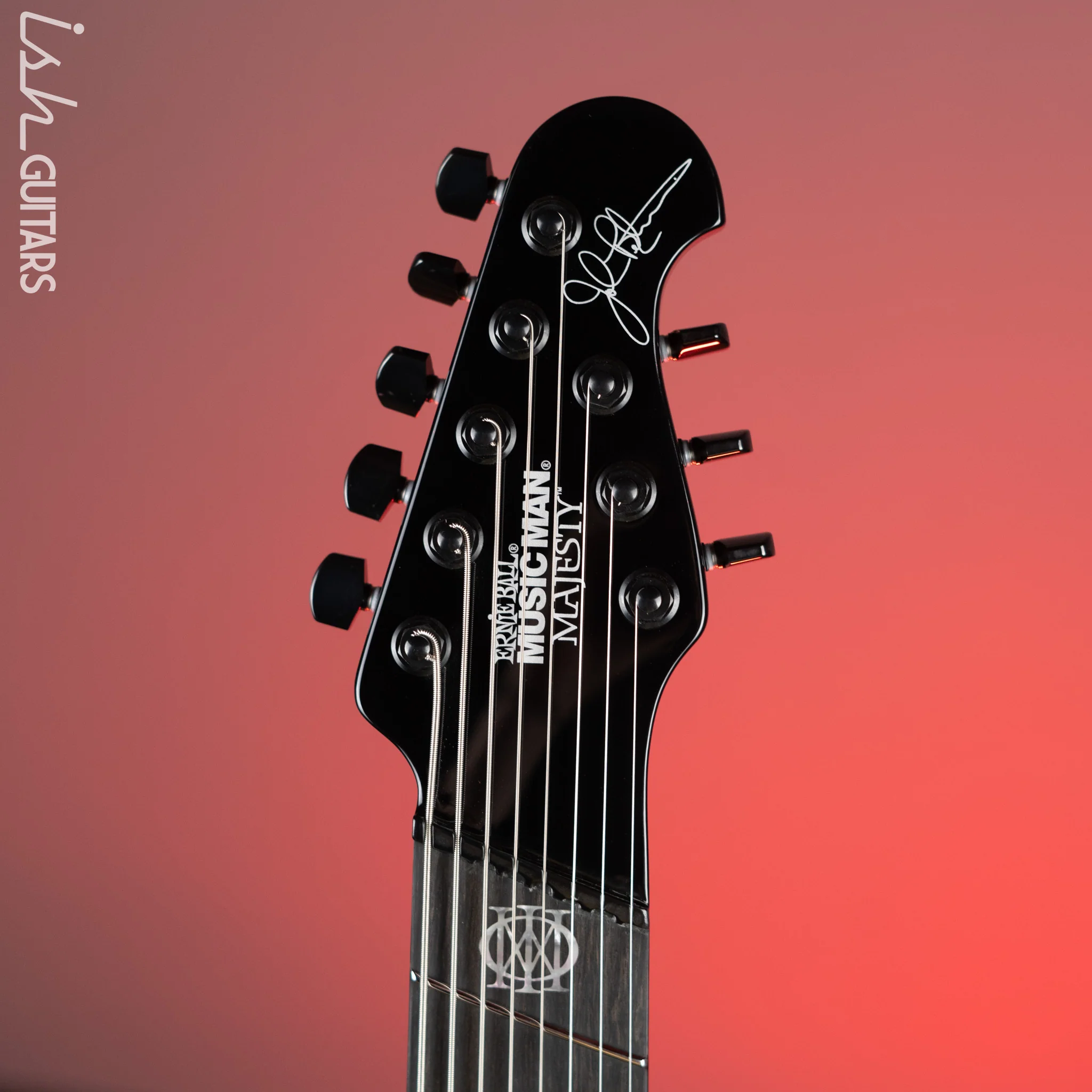 Ernie Ball Music Man Majesty 8-String Guitar Sanguine Red Demo - Image 6
