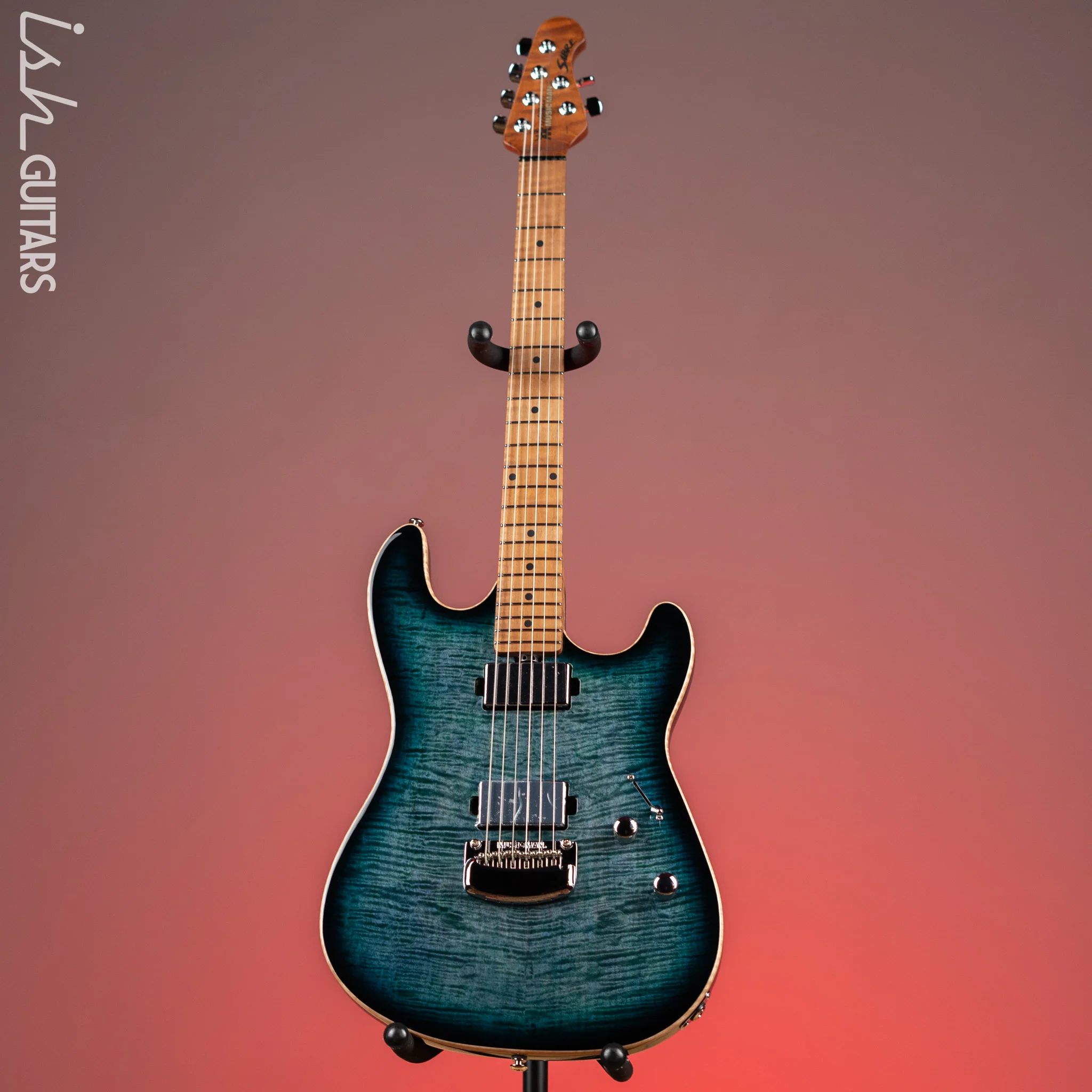 Ernie Ball Music Man Sabre HT Yucatan Blue - Image 2