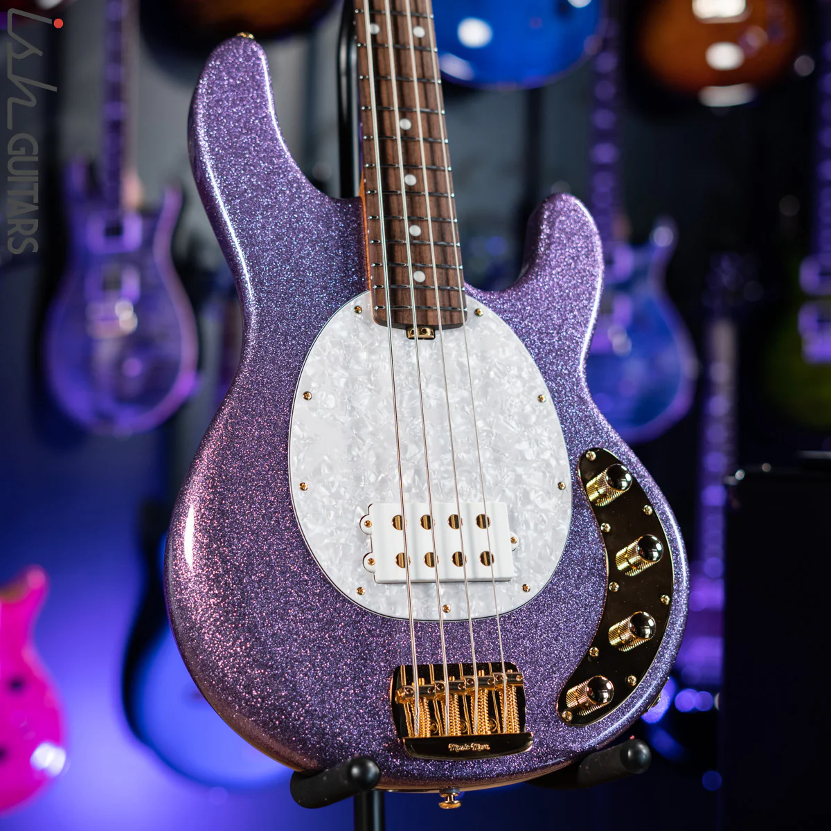 Ernie Ball Music Man Stingray 4 Special H Amethyst Sparkle