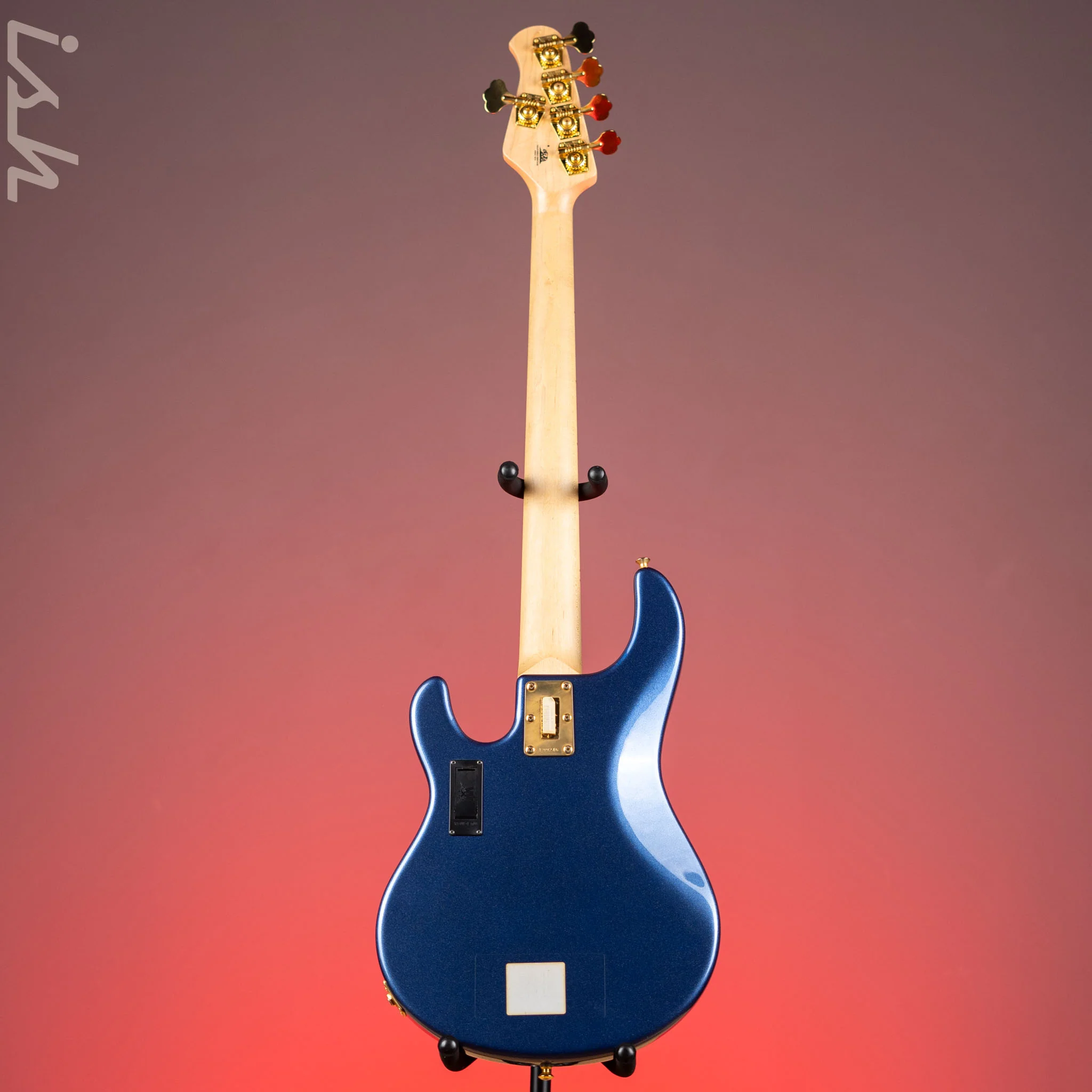 2017 Ernie Ball Music Man StingRay 5 Pace Car Blue Metallic - Image 8