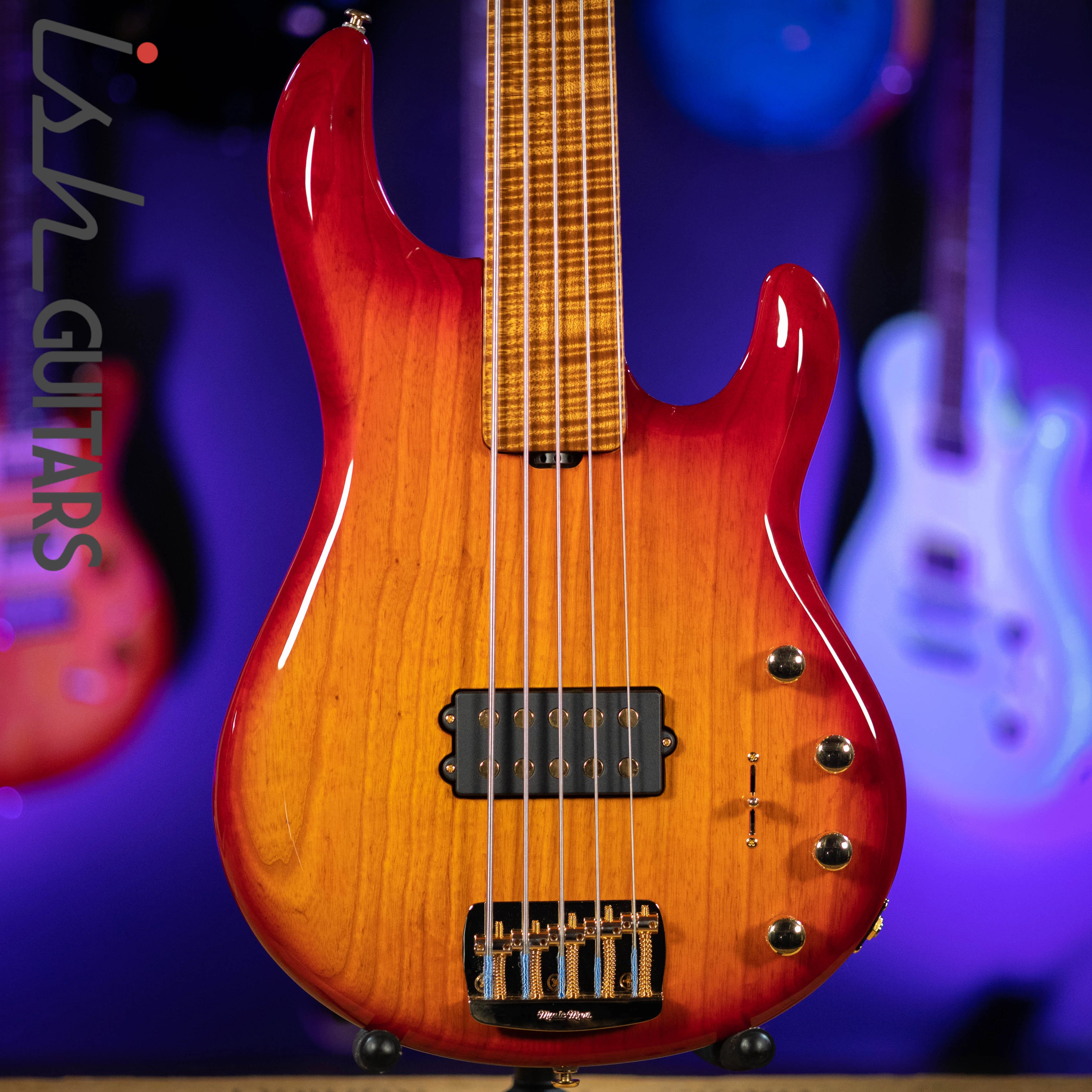 Ernie Ball Music Man BFR StingRay 5 Special Fretless Fuego