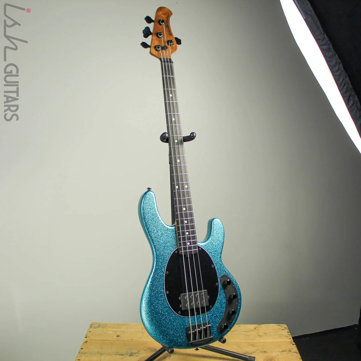 Ernie Ball Music Man StingRay Special 4H Aqua Sparkle - Image 2
