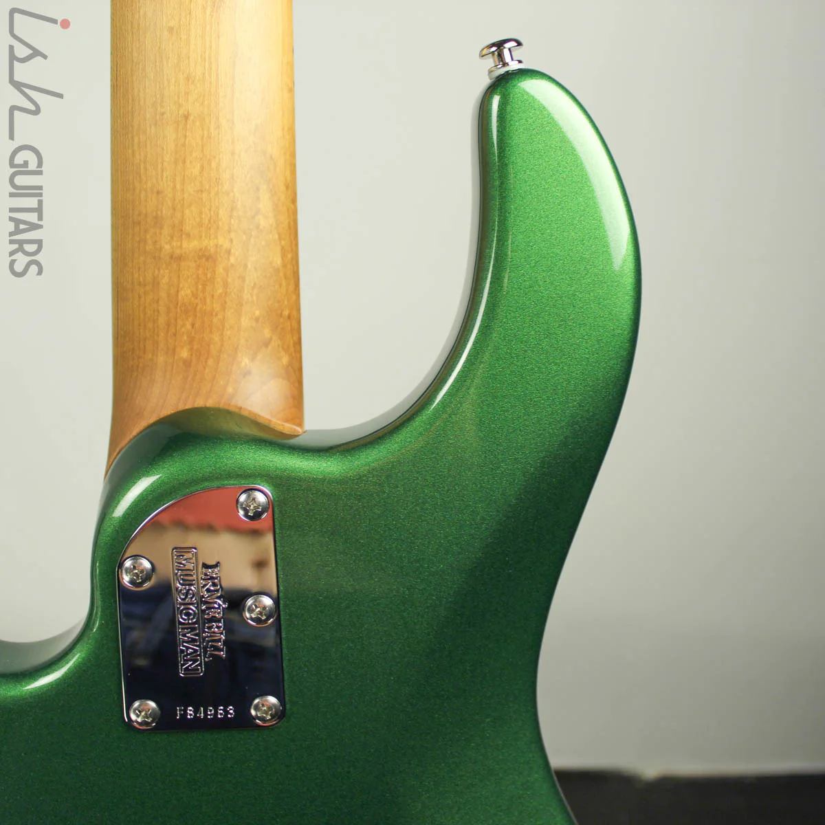 Ernie Ball Music Man StingRay Special 5HH Charging Green - Image 10