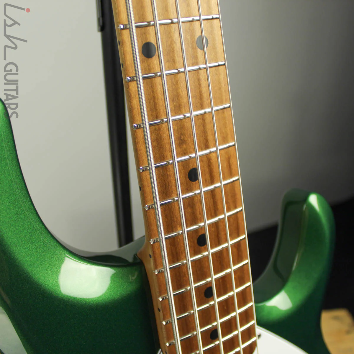 Ernie Ball Music Man StingRay Special 5HH Charging Green - Image 6