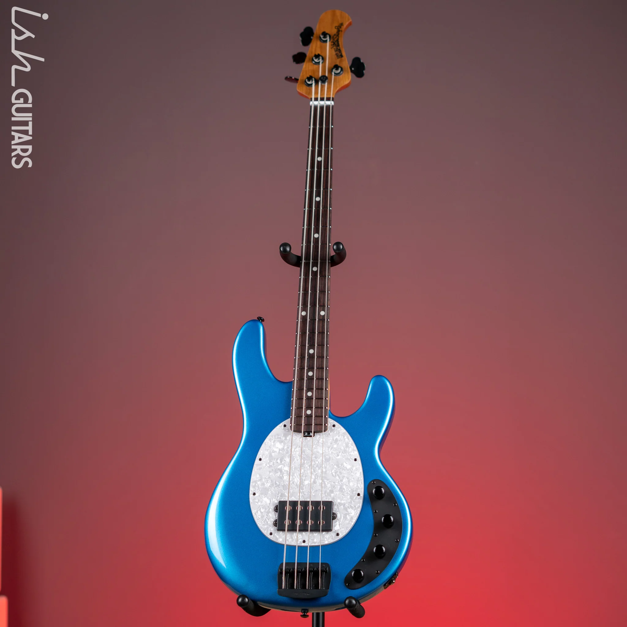 Ernie Ball Music Man Stingray Special H 4-String Bass Speed Blue - Image 2