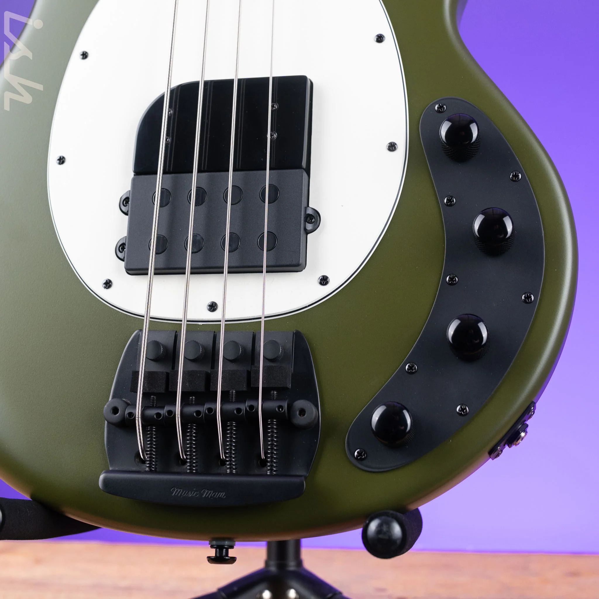 Ernie Ball Music Man Tim Commerford Artist Series StingRay Xavier Green (1 of 50) - Image 5