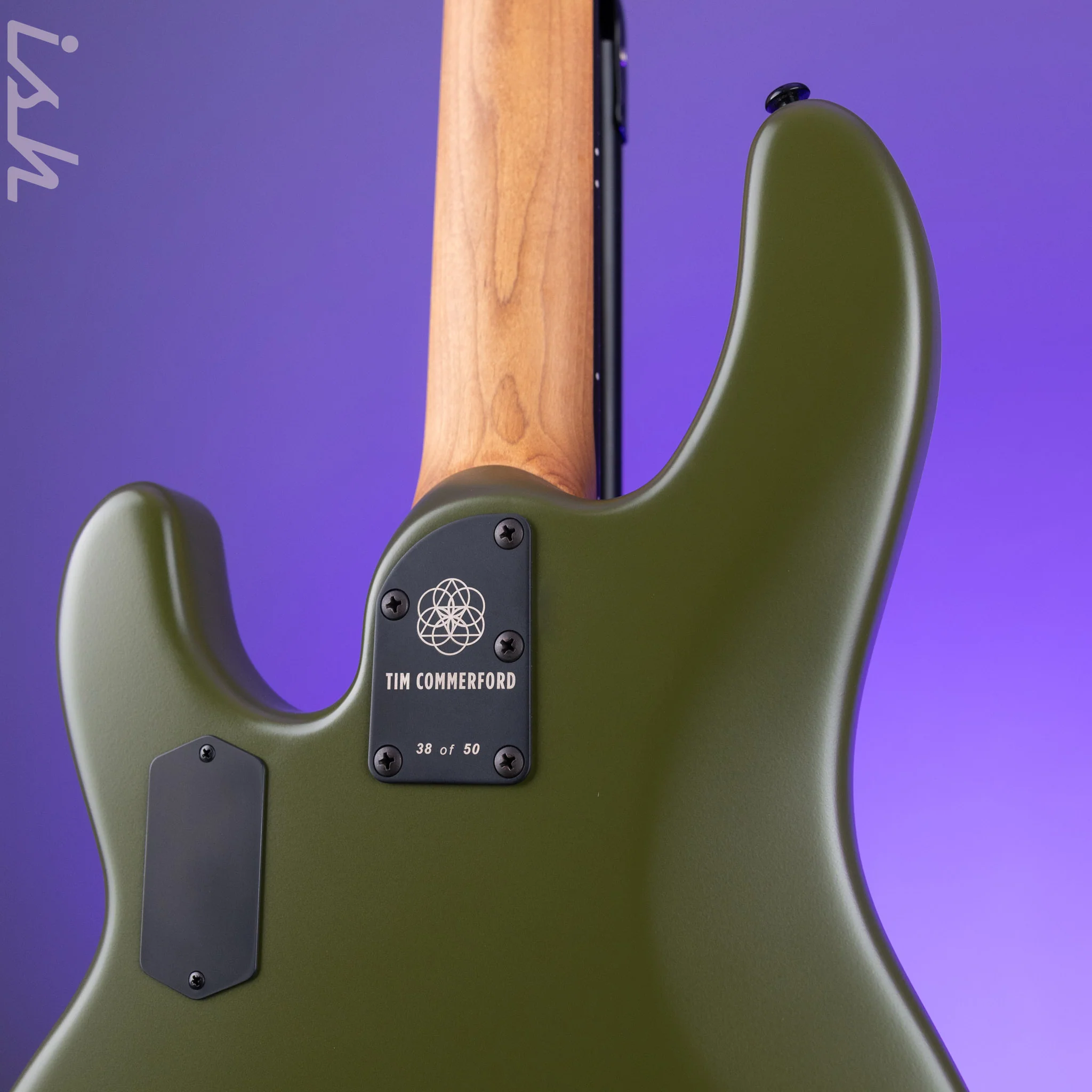Ernie Ball Music Man Tim Commerford Artist Series StingRay Xavier Green (1 of 50) - Image 9