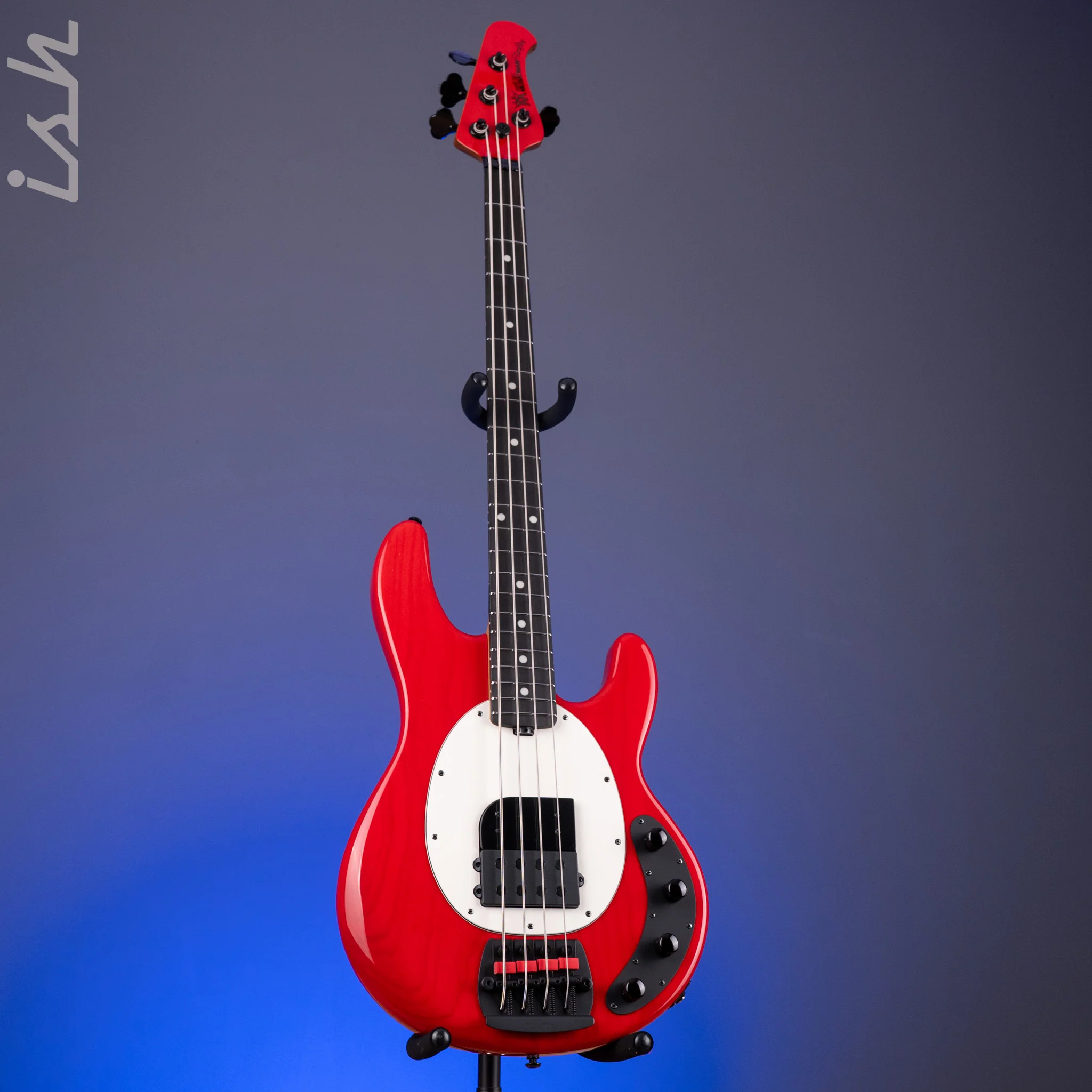 Ernie Ball Music Man Tim Commerford Artist Series StingRay Bass Caliper Red - Image 2