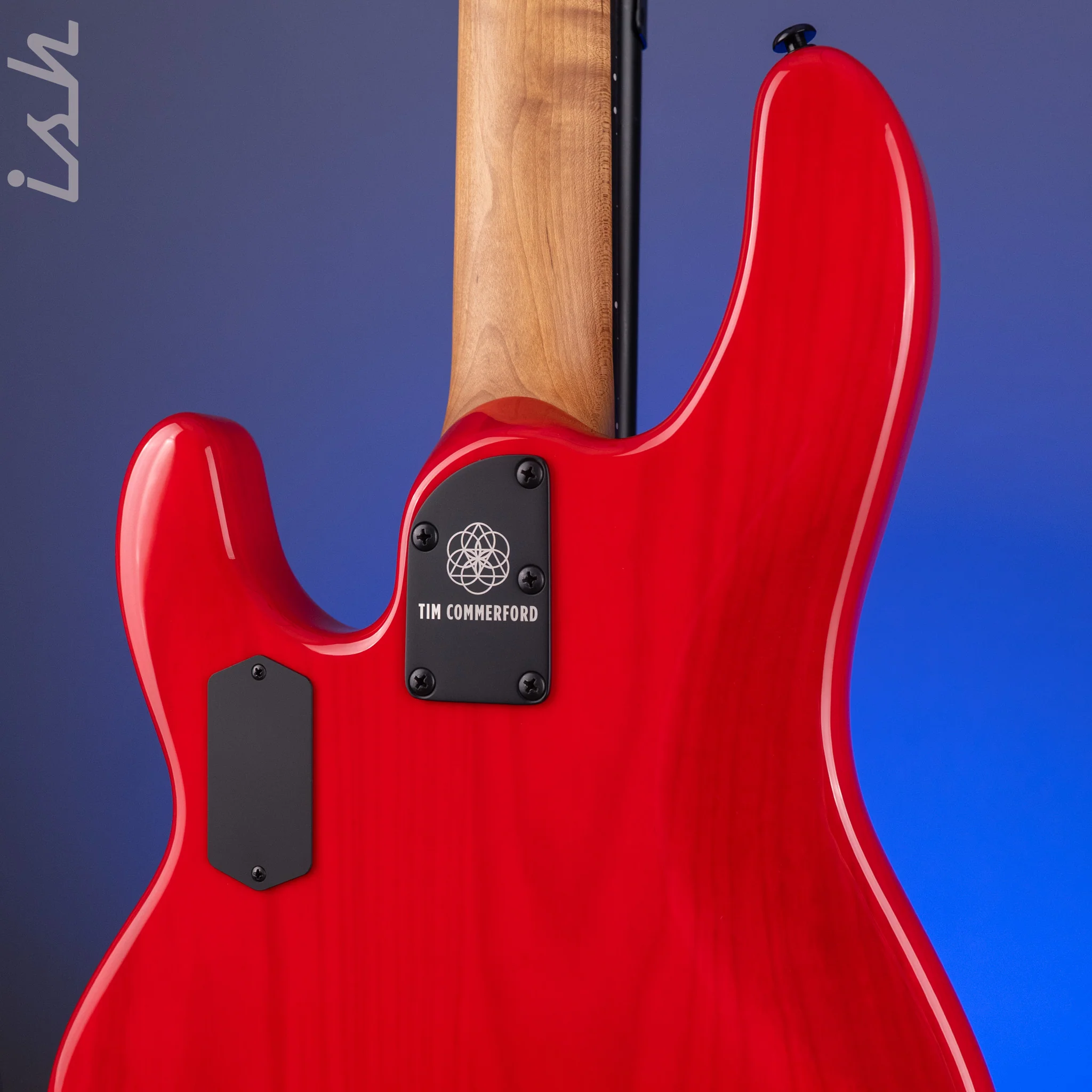 Ernie Ball Music Man Tim Commerford Artist Series StingRay Bass Caliper Red - Image 9