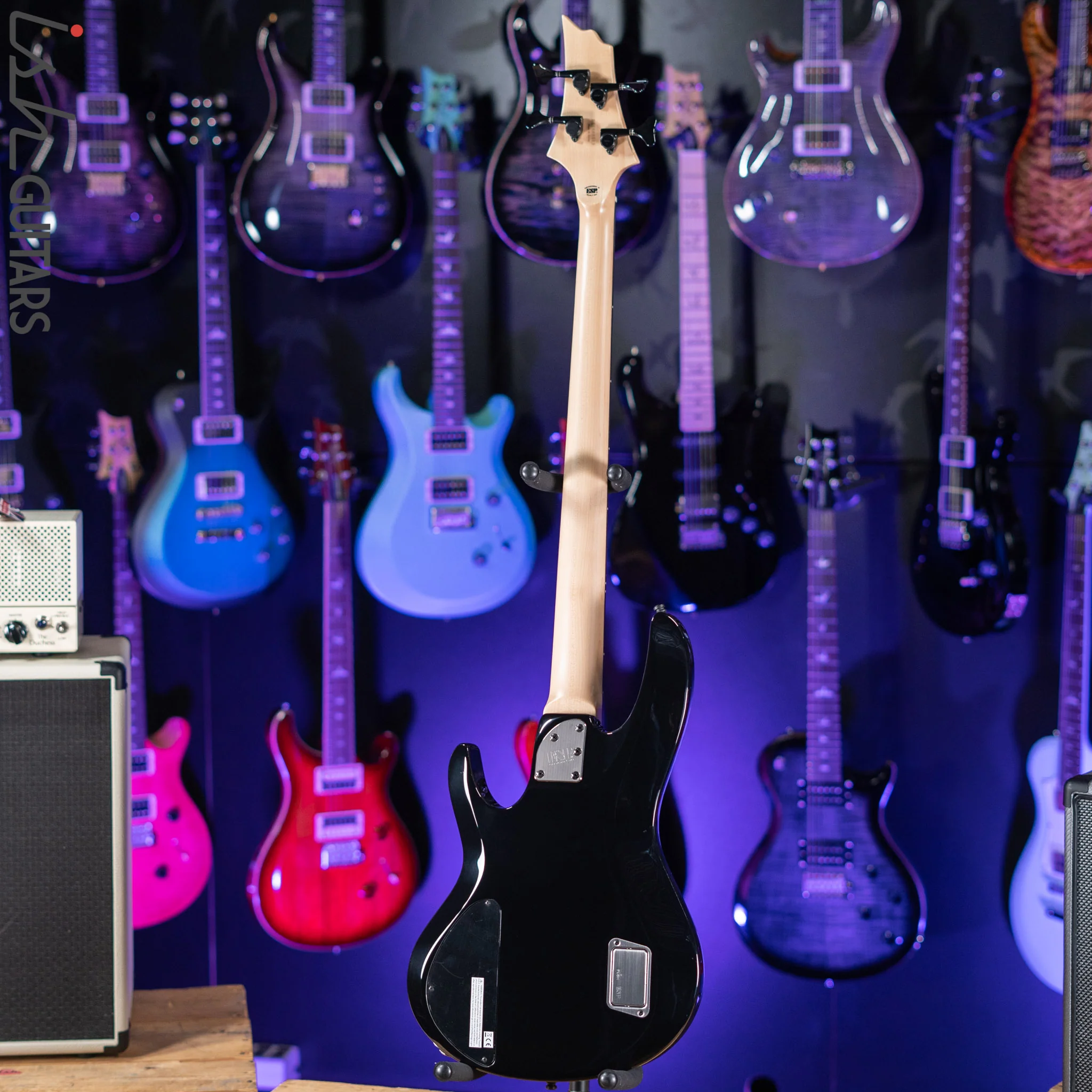 ESP E-II BTL-4 Bass Black Natural Burst Demo - Image 6