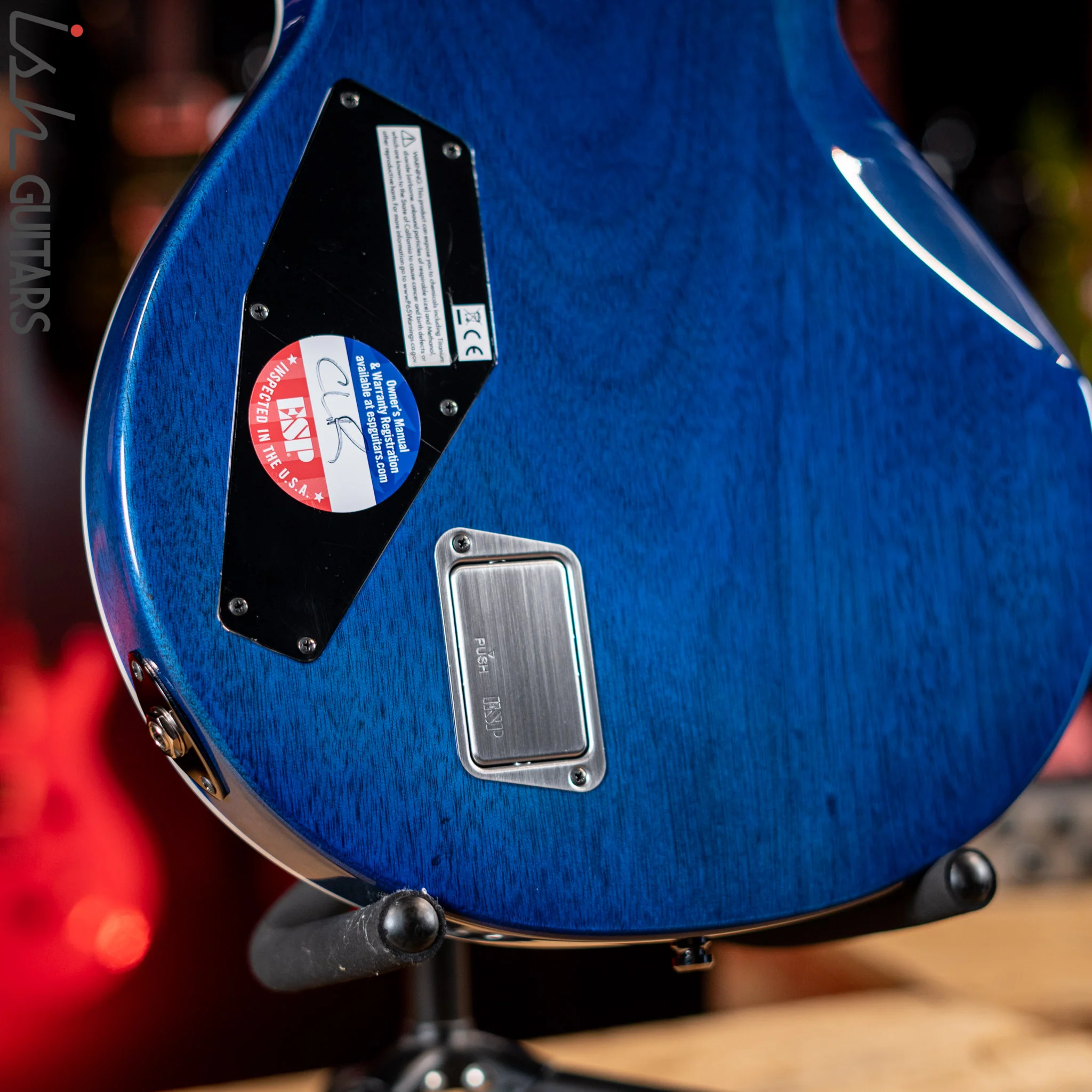 ESP E-II Eclipse BM Blue Natural Fade - Image 10