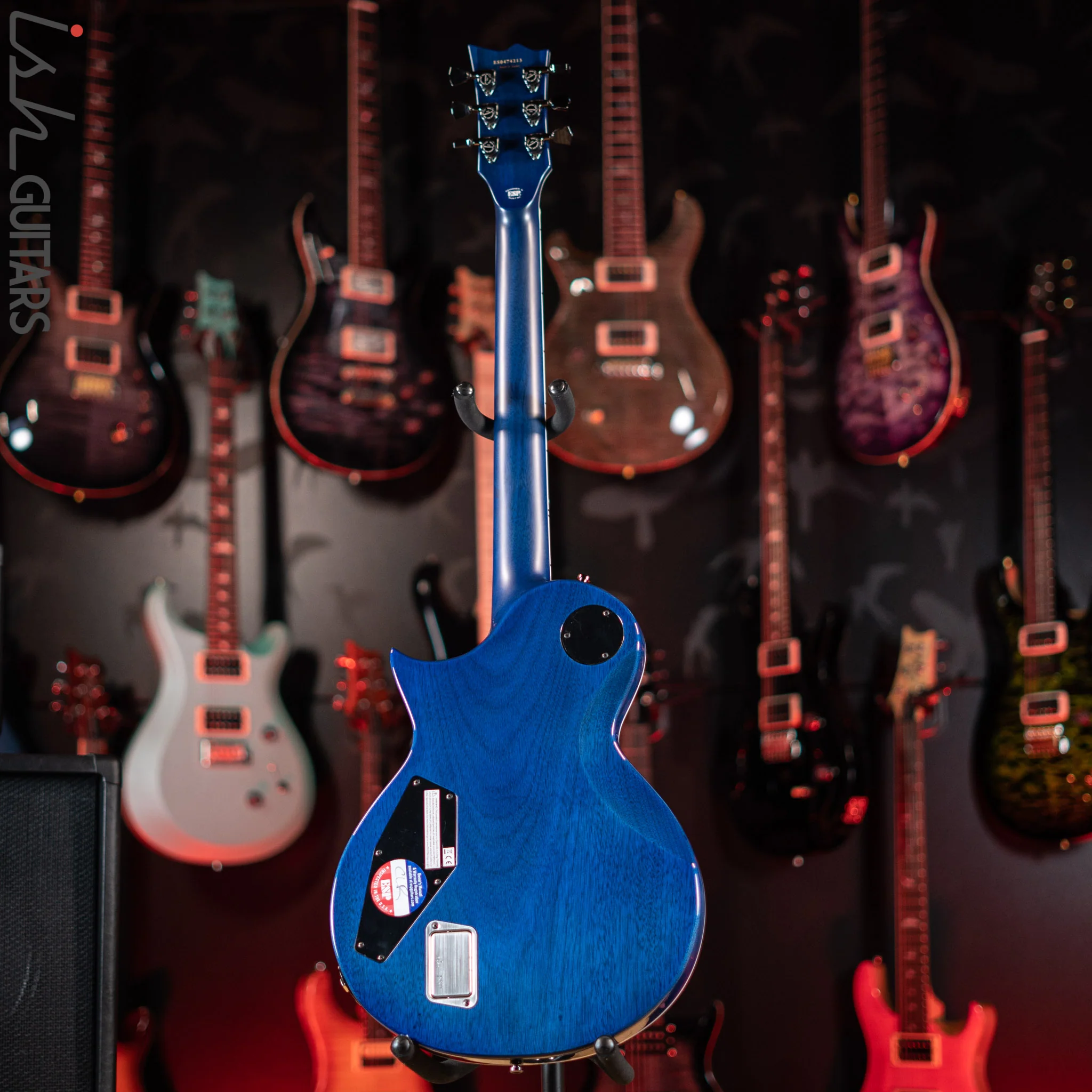 ESP E-II Eclipse BM Blue Natural Fade - Image 7