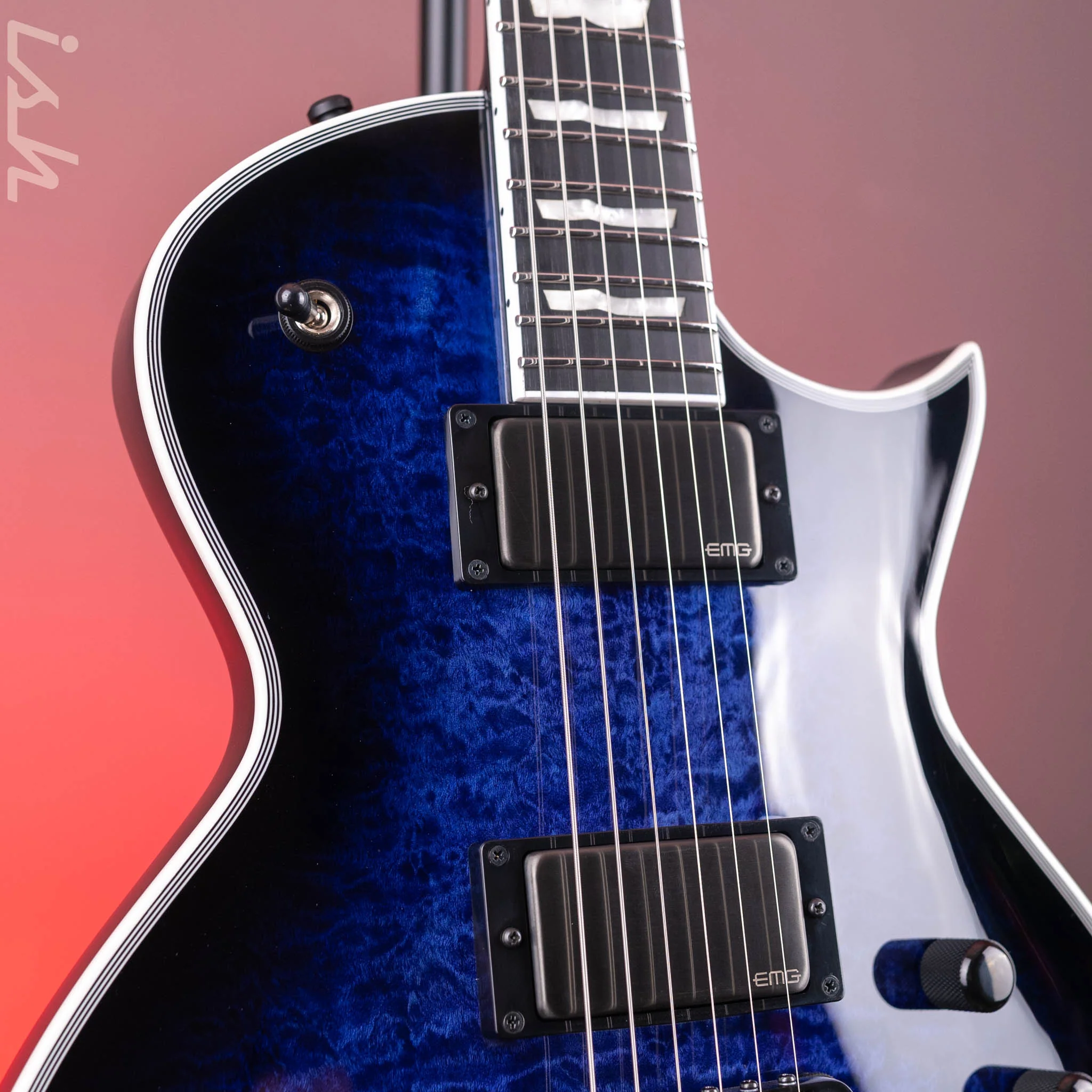 ESP E-II Eclipse Reindeer Blue - Image 4