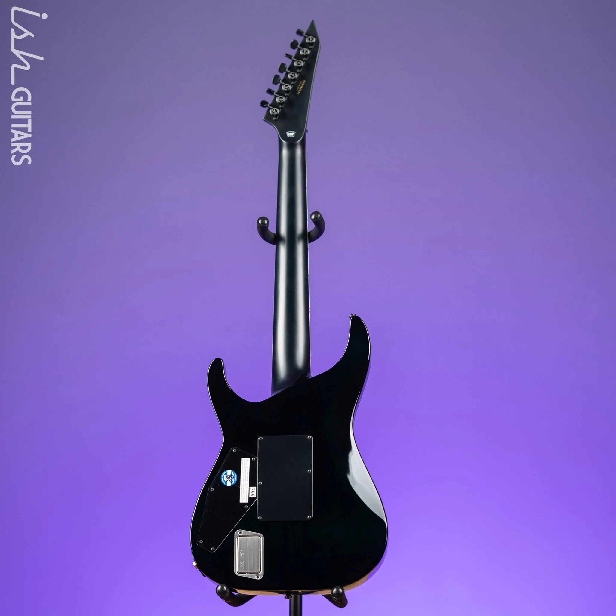 ESP E-II Horizon Floyd Rose 7 String Turquoise Burst - Image 6