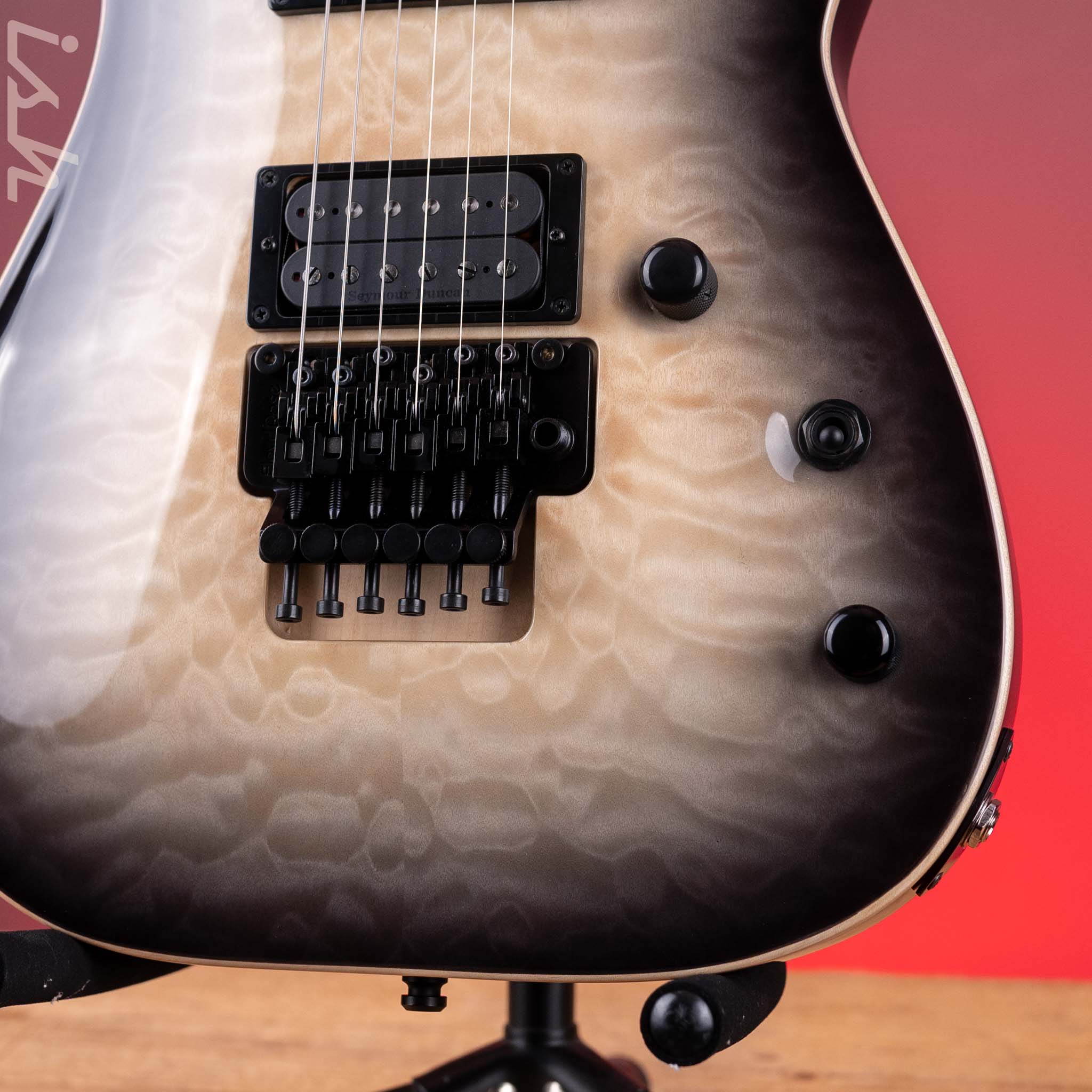 ESP E-II Horizon FR Electric Guitar Transparent Black Sunburst B-Stock - Image 4