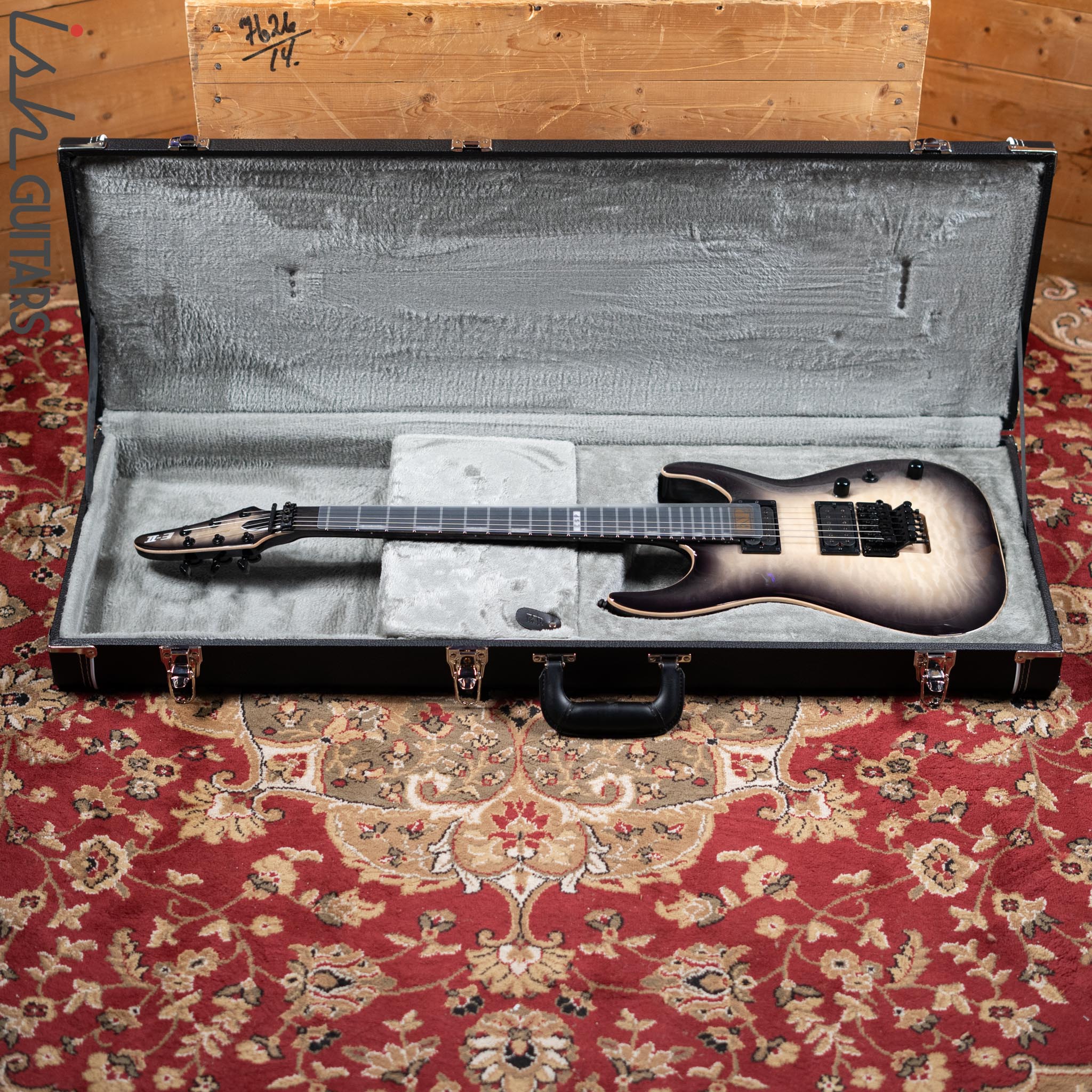 ESP E-II Horizon FR Transparent Black Sunburst Demo - Image 11
