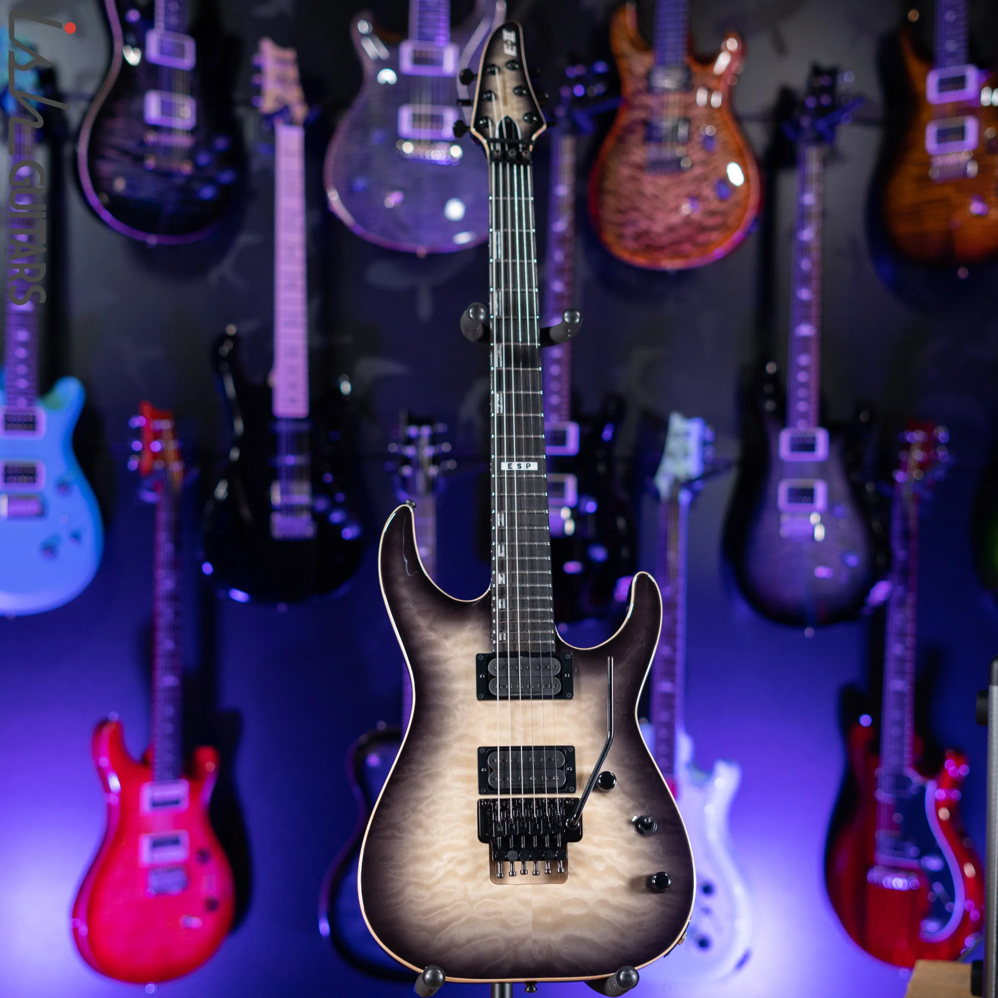 ESP E-II Horizon FR Transparent Black Sunburst Demo - Image 2