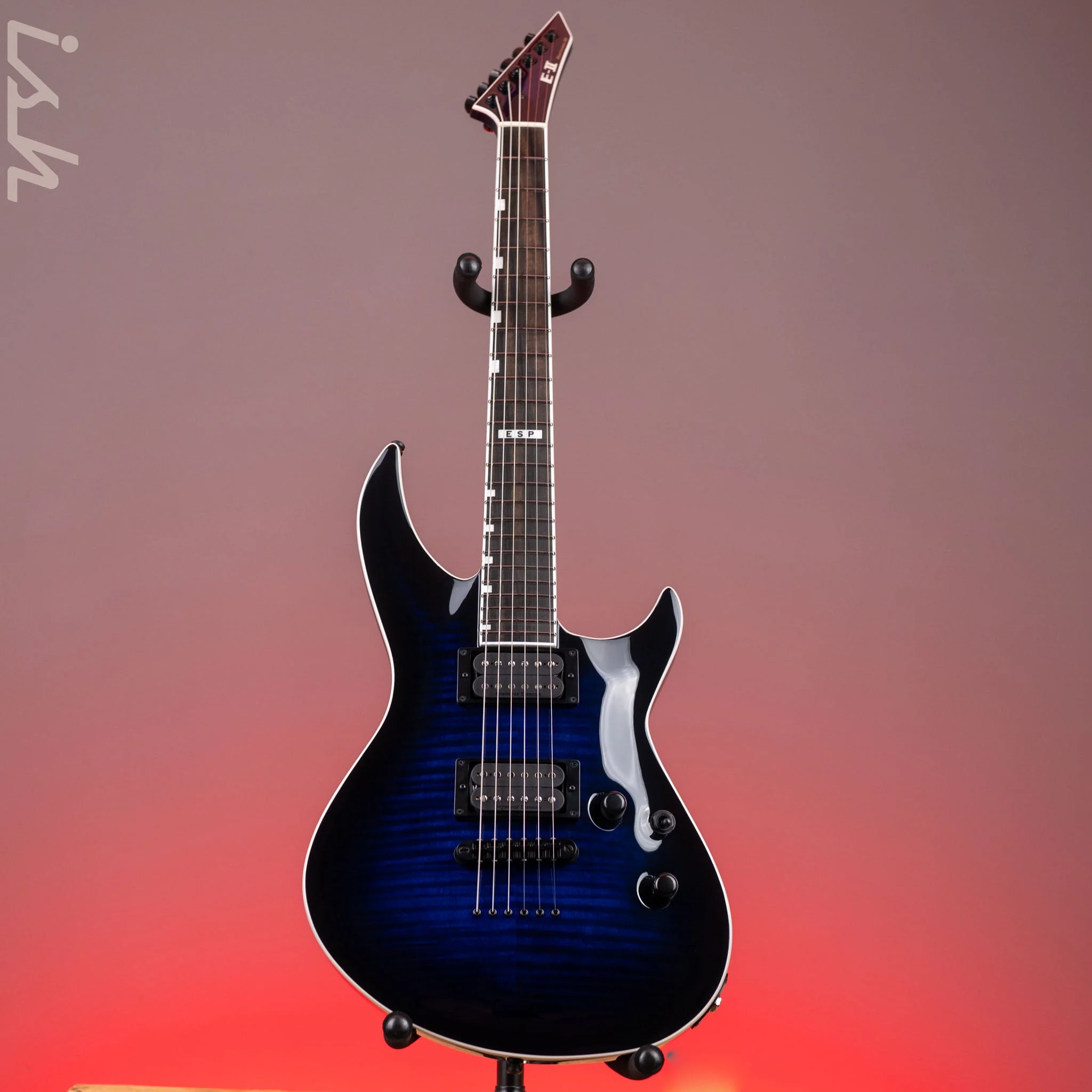 ESP E-II Horizon-III FM Reindeer Blue Demo - Image 2