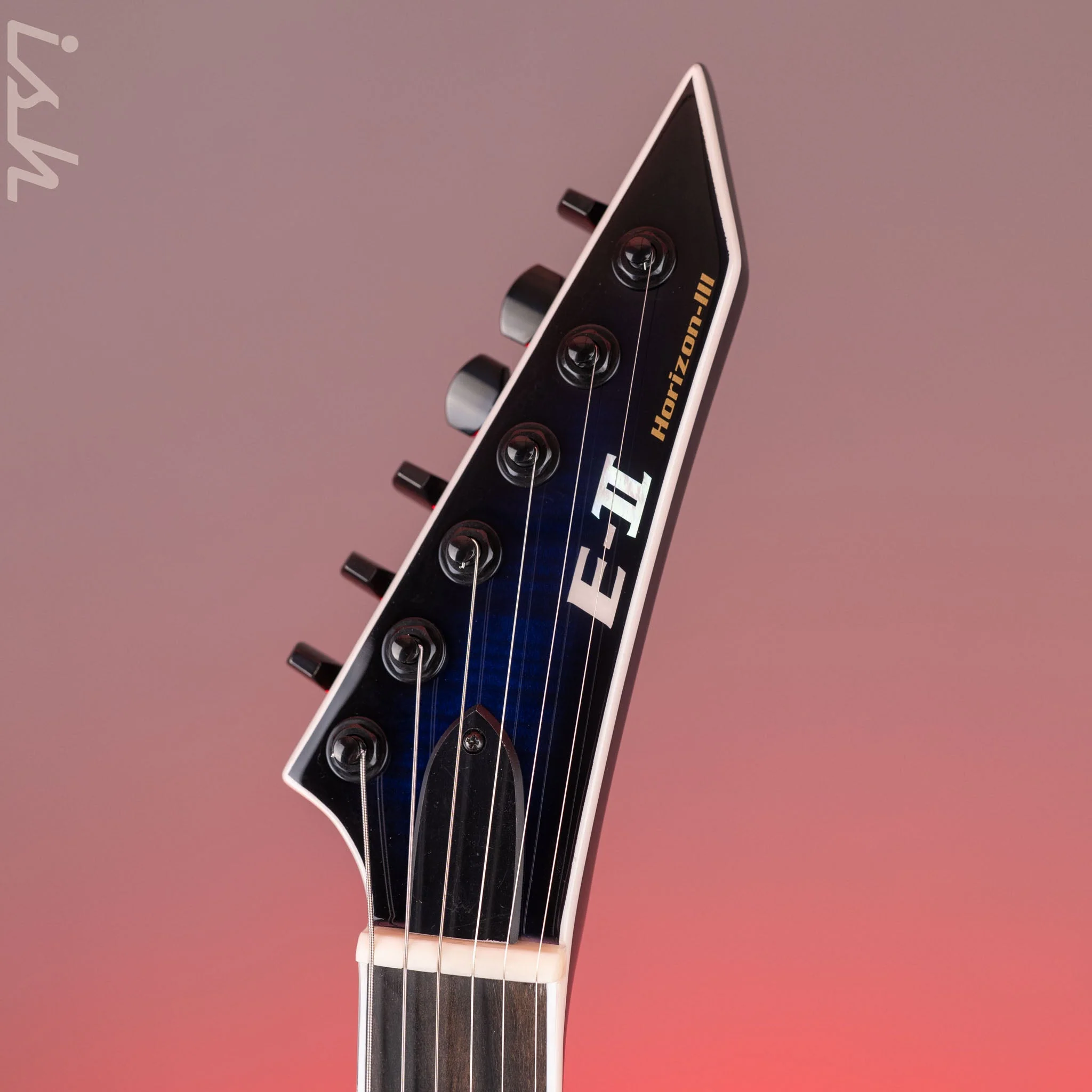ESP E-II Horizon-III FM Reindeer Blue Demo - Image 5