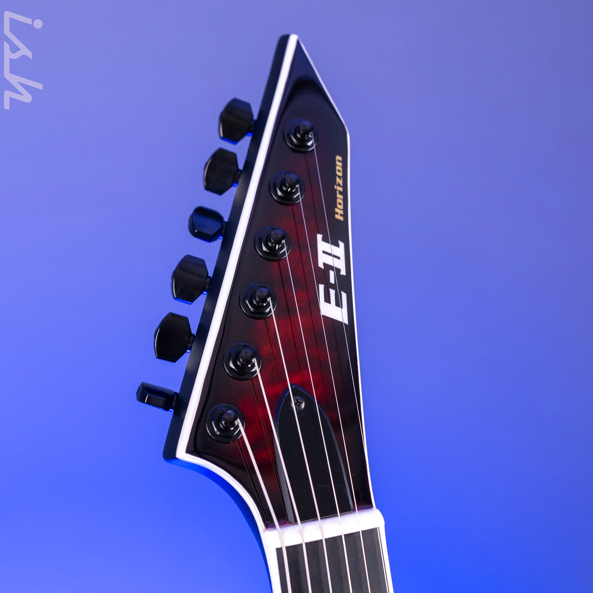 ESP E-II Horizon NT-II Electric Guitar See-Thru-Black Cherry Sunburst - Image 6