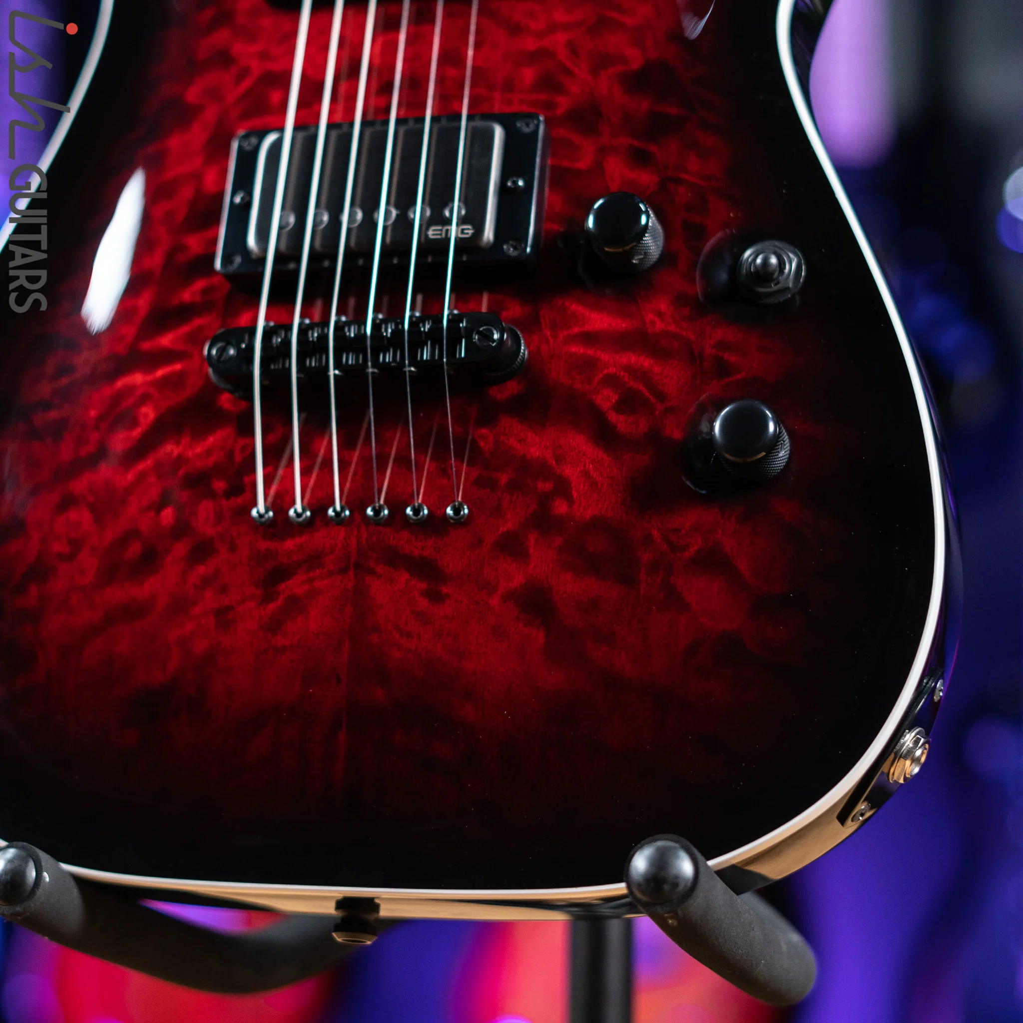 ESP E-II Horizon NT-II See Thru Black Cherry Sunburst - Image 4