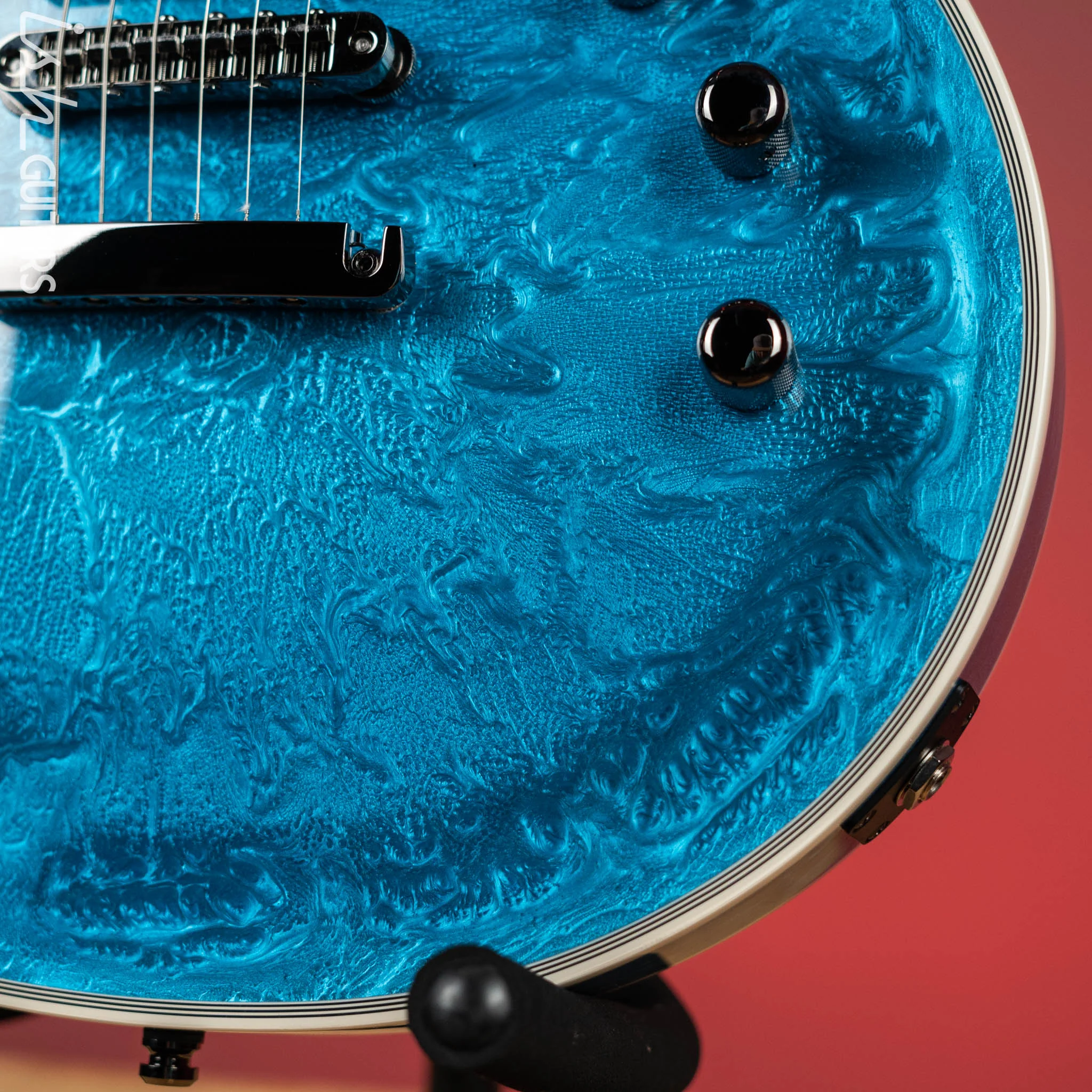 ESP Eclipse Custom Blue Liquid Metal - Image 5