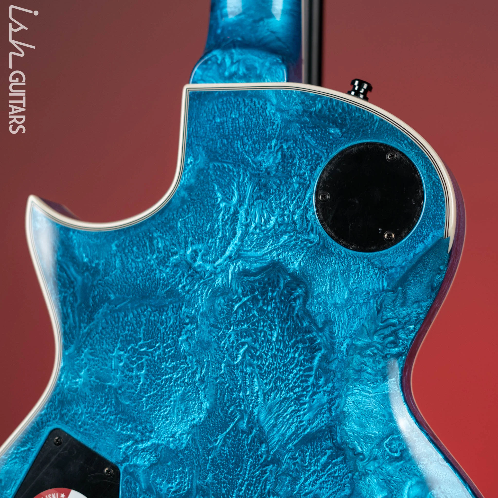 ESP Eclipse Custom Blue Liquid Metal - Image 9