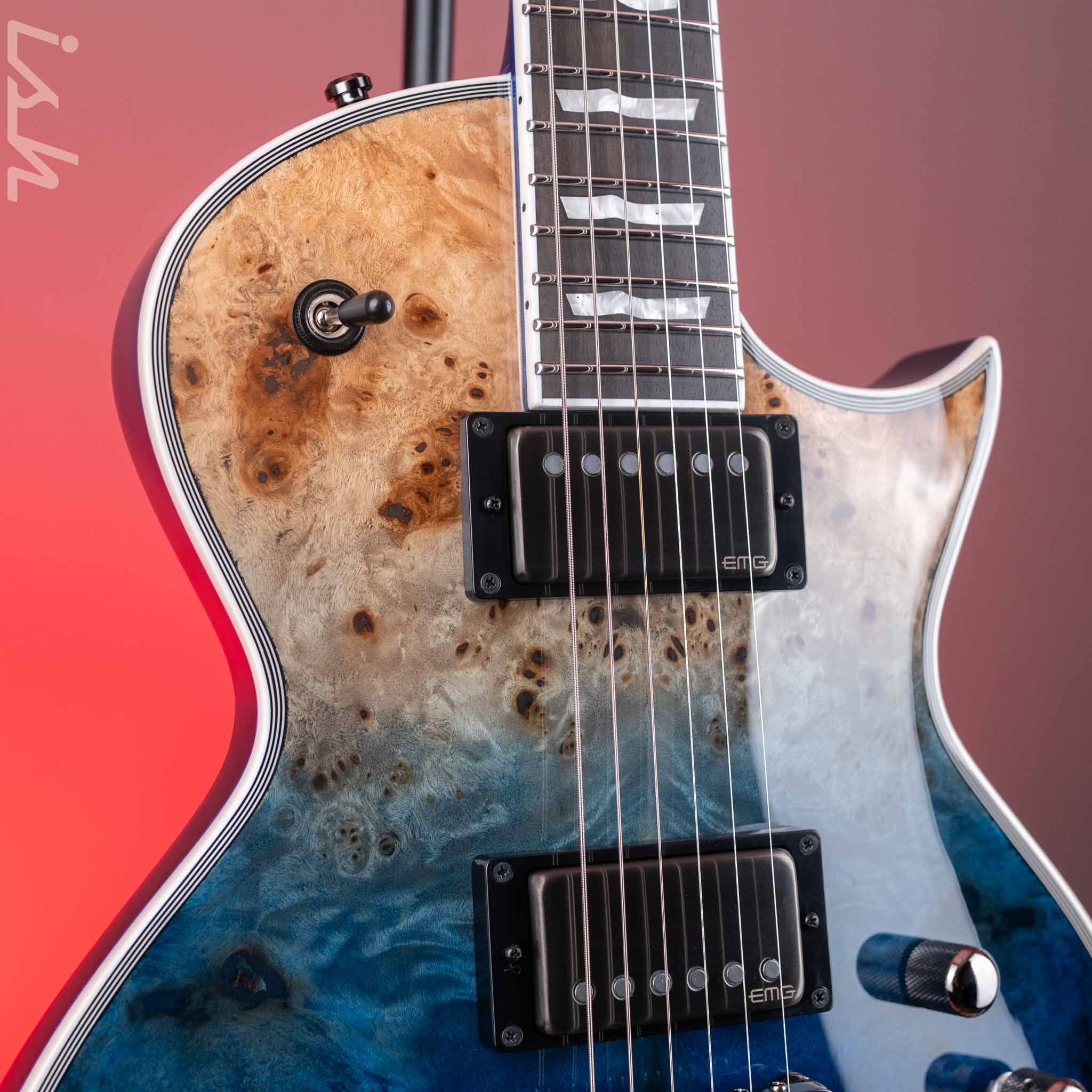 ESP E-II Eclipse Blue Natural Fade - Image 3