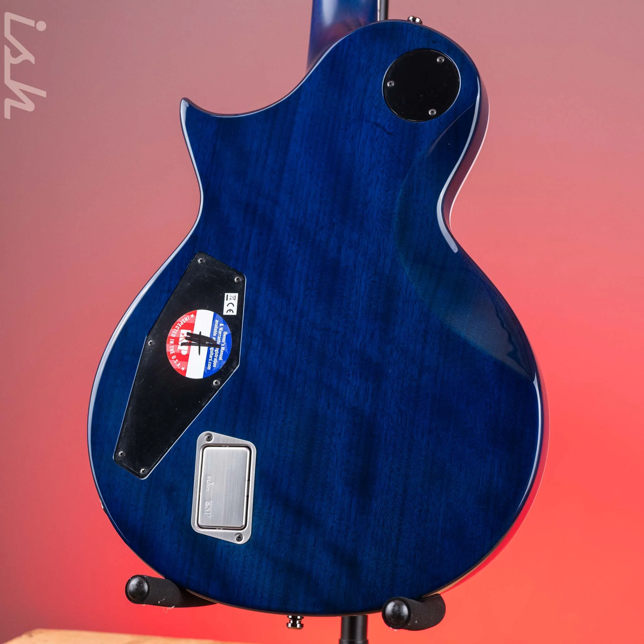ESP E-II Eclipse Blue Natural Fade - Image 7