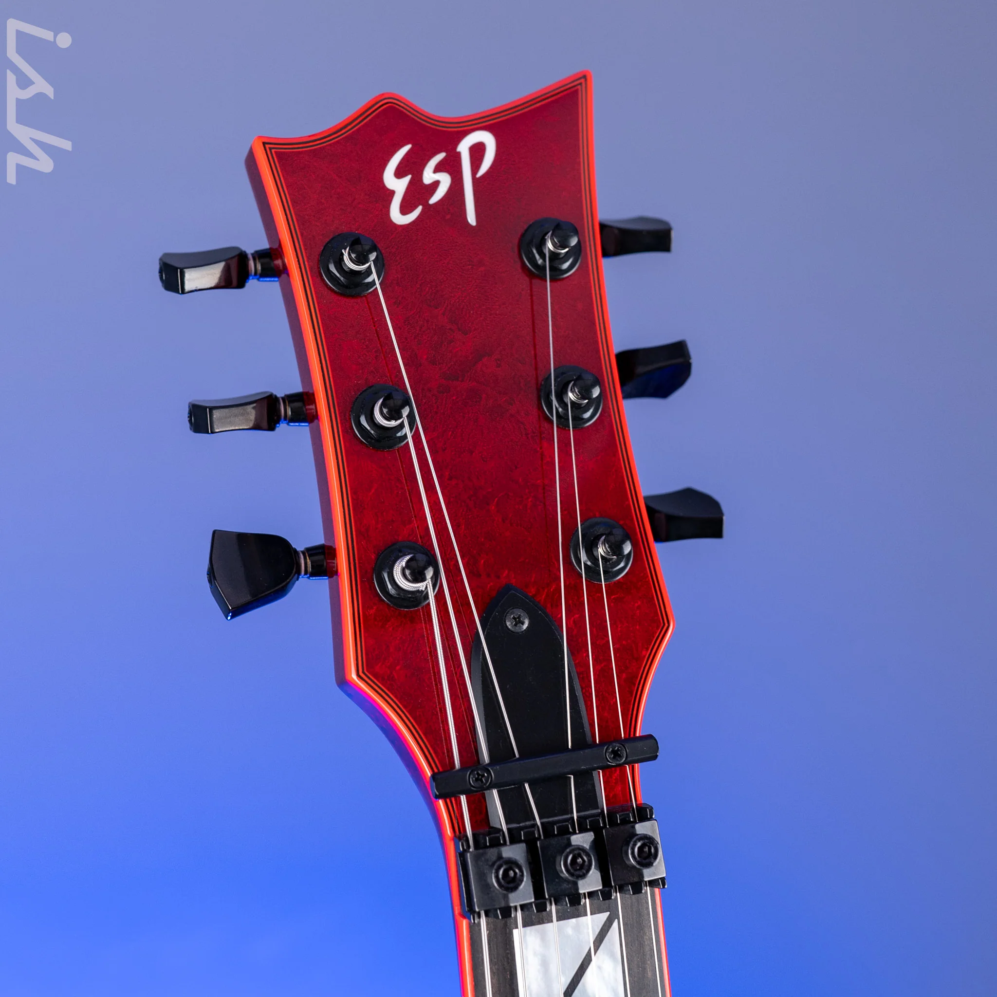ESP Gary Holt Signature EC Electric Guitar Liquid Metal Lava Demo - Image 5