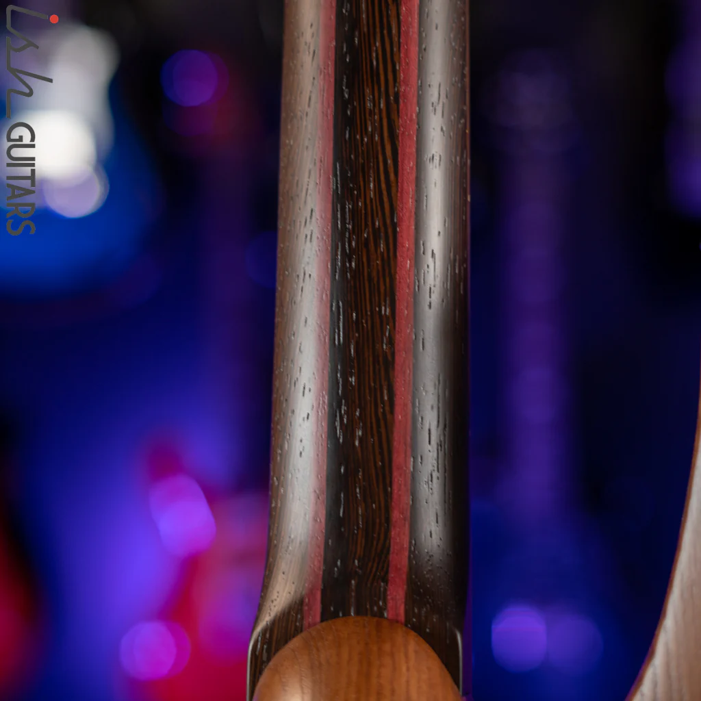 ESP LTD B-1004 Bass Bocote Top Natural Satin Demo - Image 11