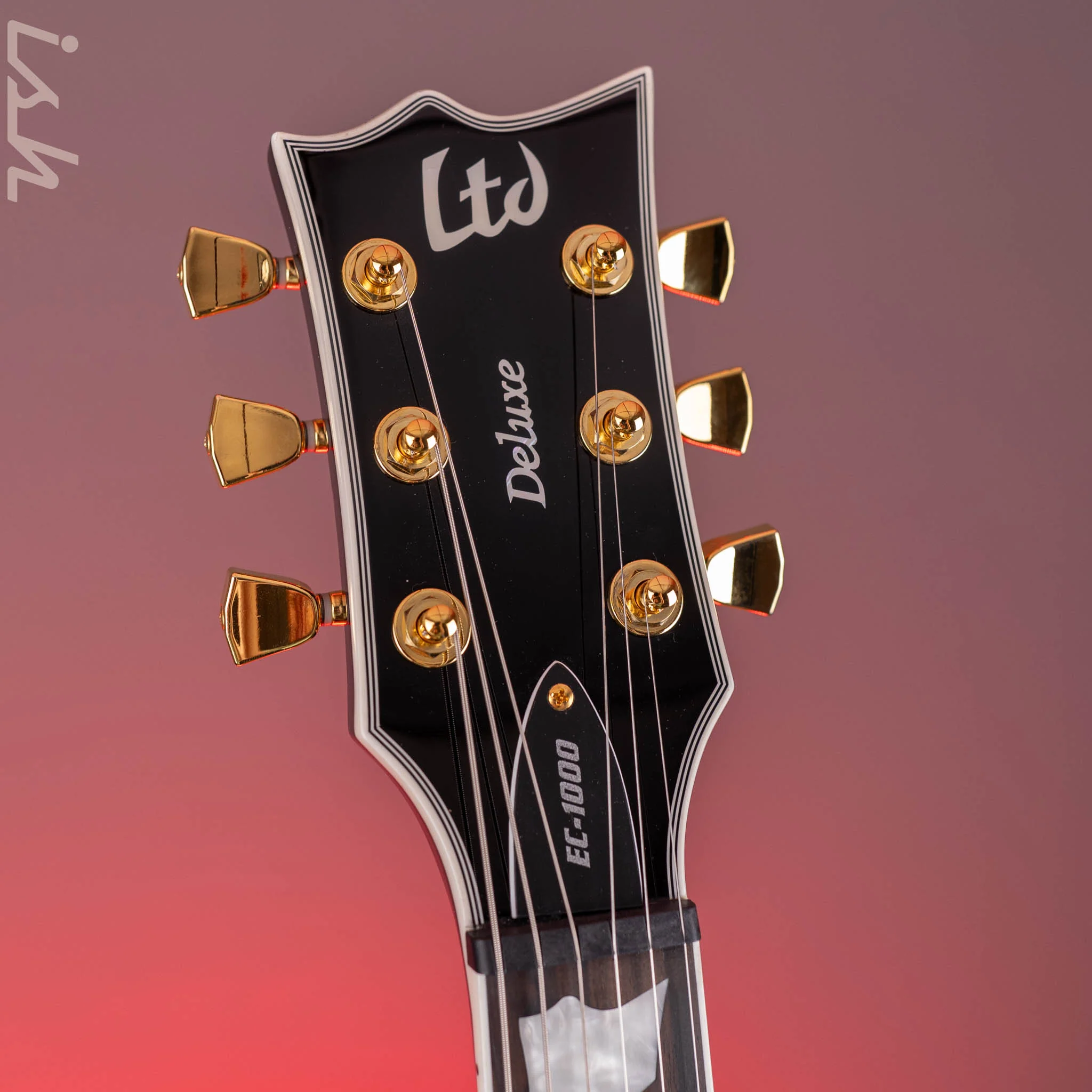 ESP LTD EC-1000 Deluxe Black Fluence Demo - Image 5