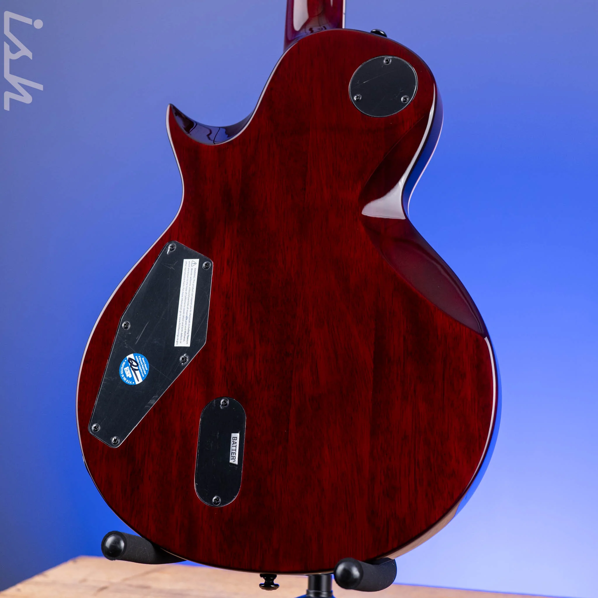 ESP LTD EC-1000 Deluxe See Thru Black Cherry - Image 7