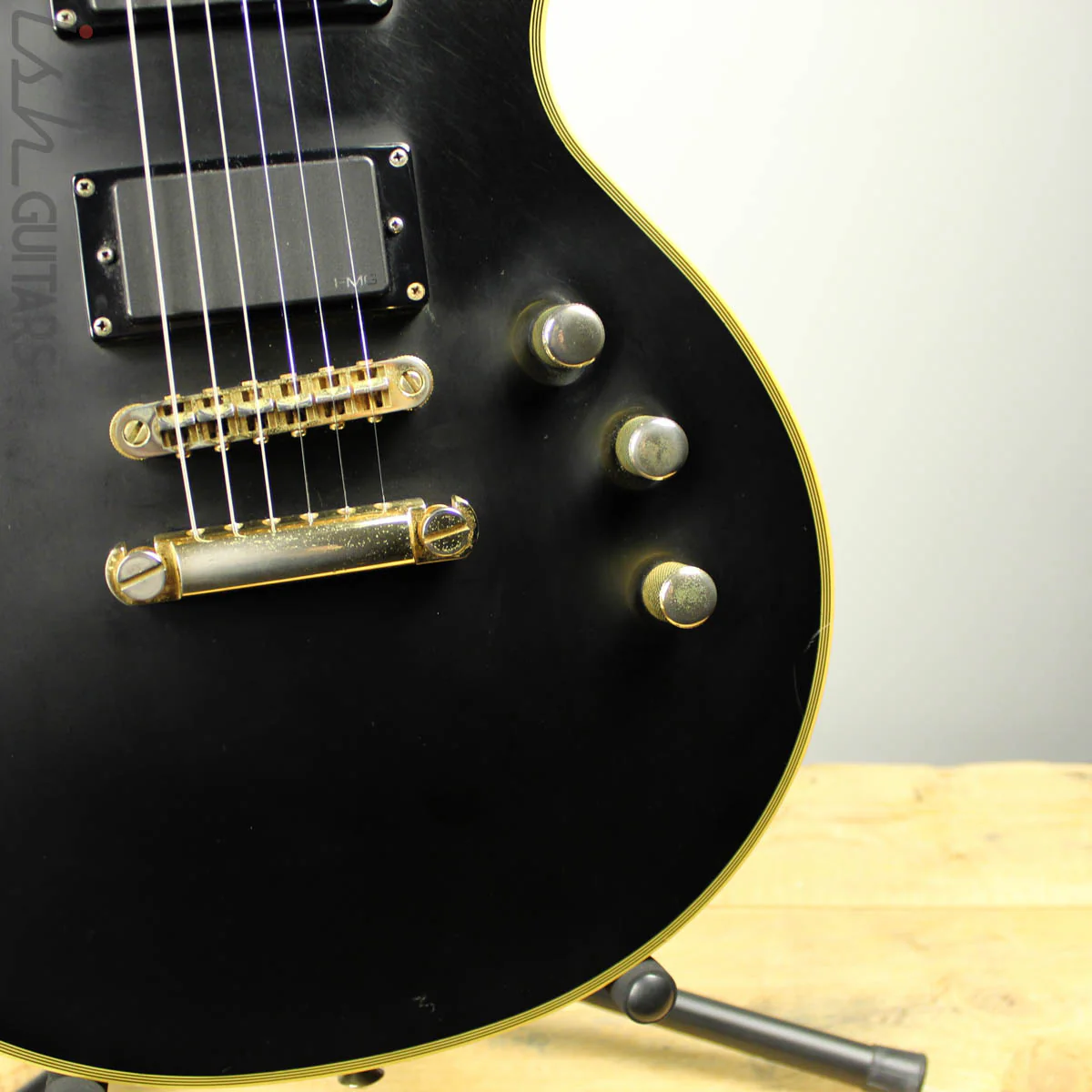 ESP LTD Eclipse EC-1000 Deluxe Satin Black - Image 3