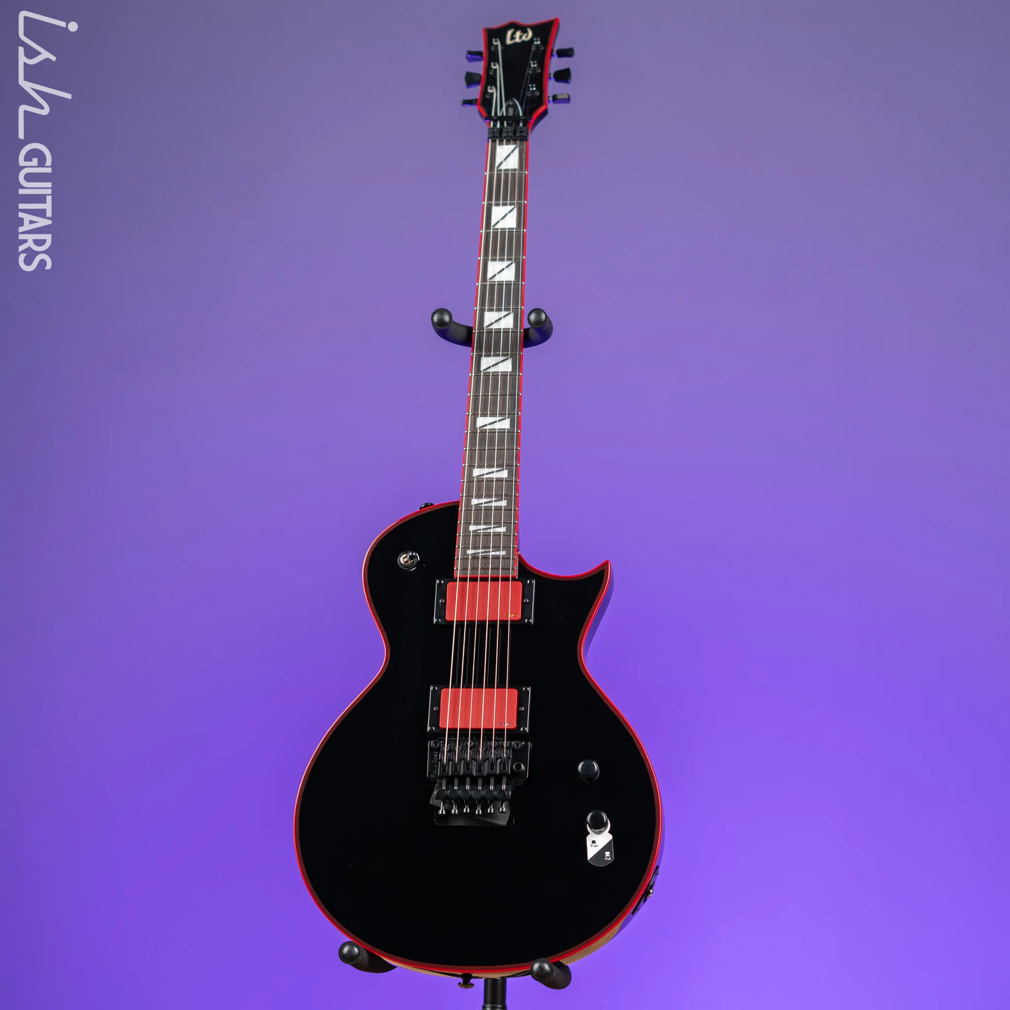 ESP LTD GH-600 Gary Holt Signature Electric Guitar Black - Image 2