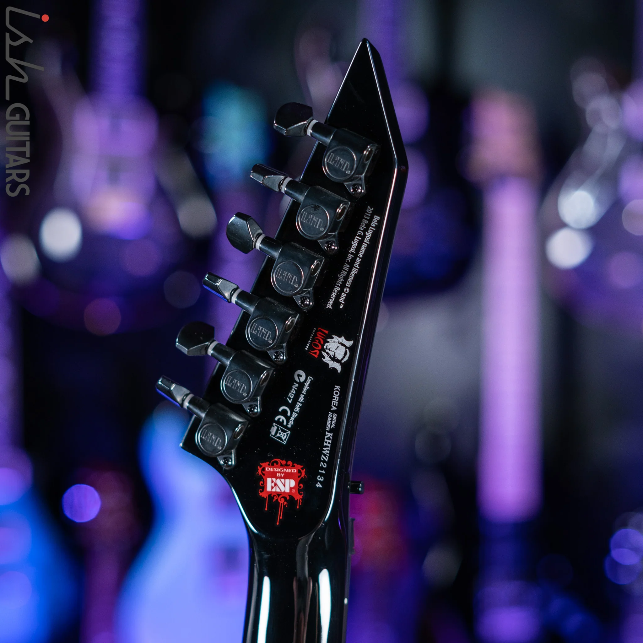 ESP LTD KH-WZ Kirk Hammett Signature White Zombie - Image 15