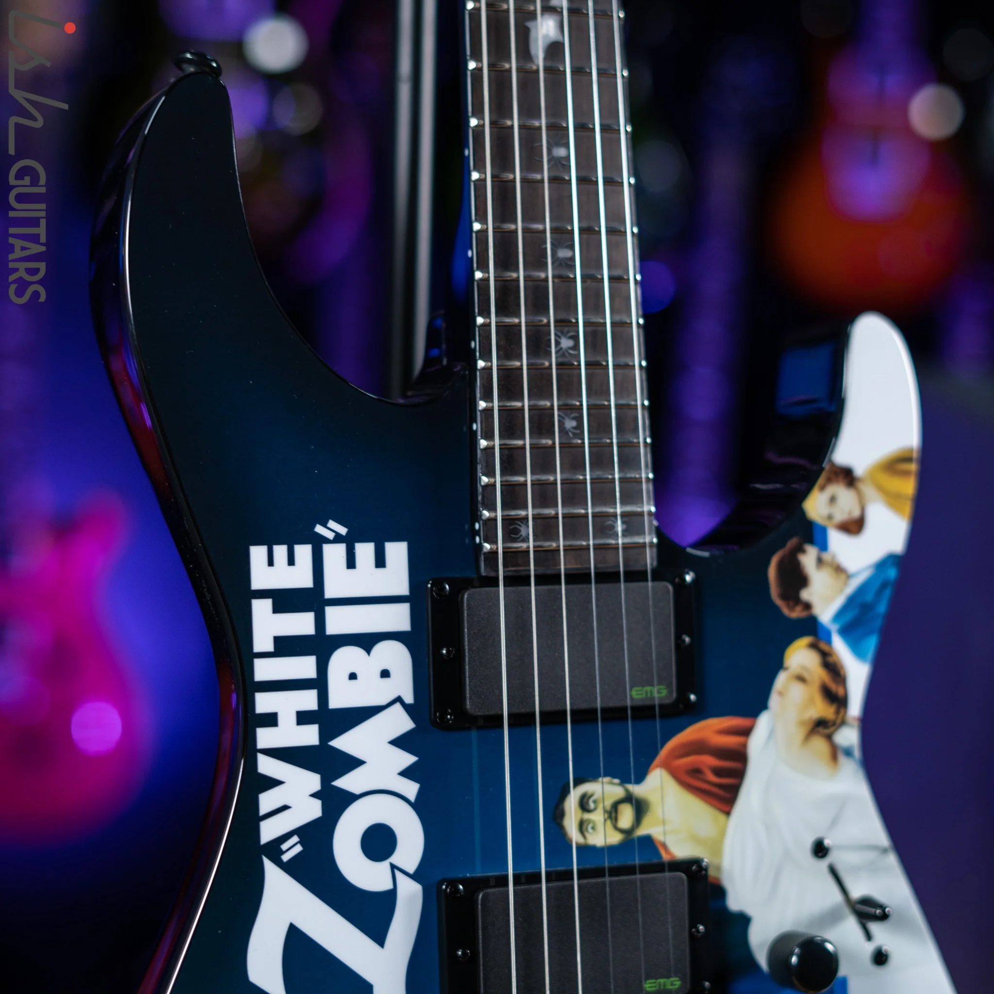 ESP LTD KH-WZ Kirk Hammett Signature White Zombie - Image 3