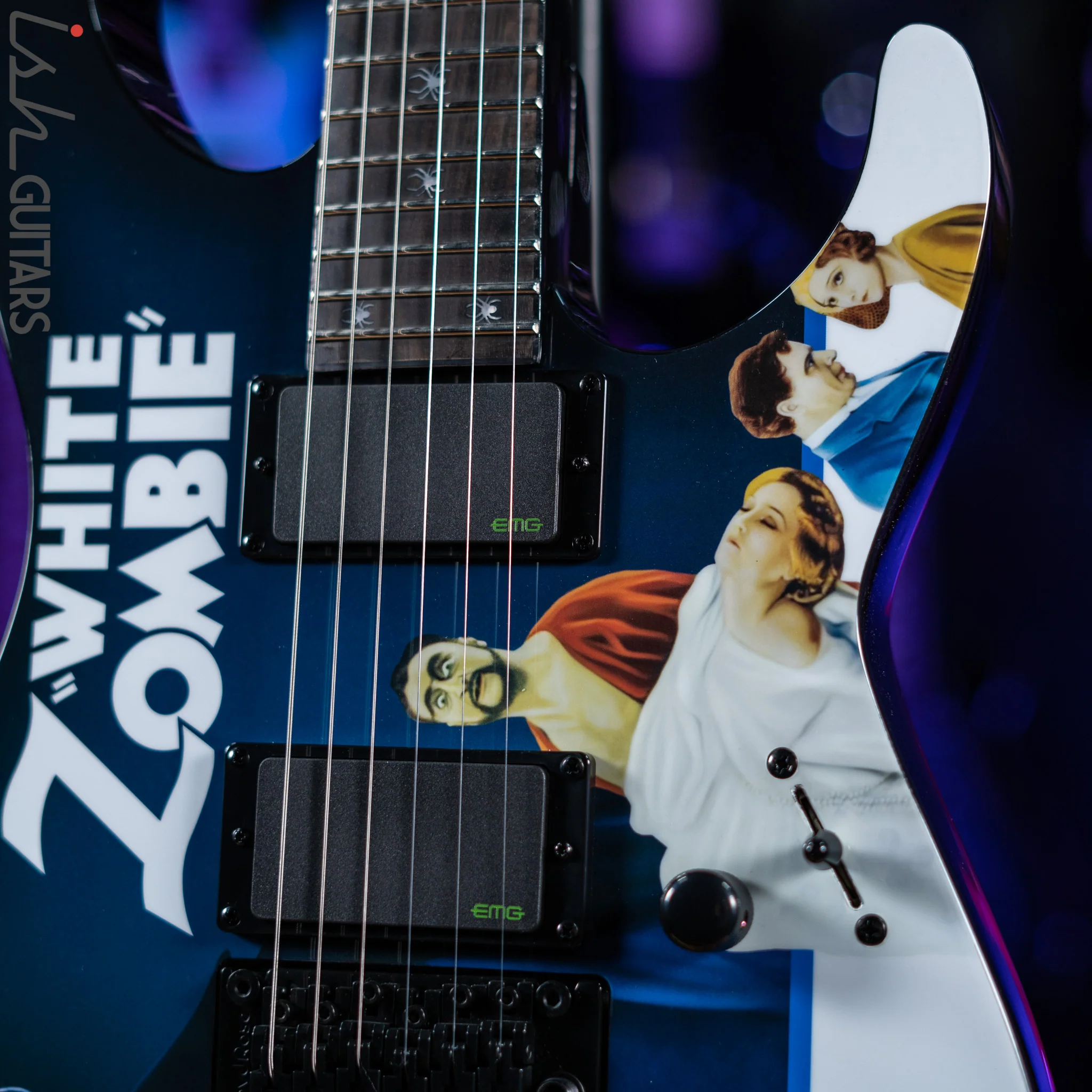 ESP LTD KH-WZ Kirk Hammett Signature White Zombie - Image 6