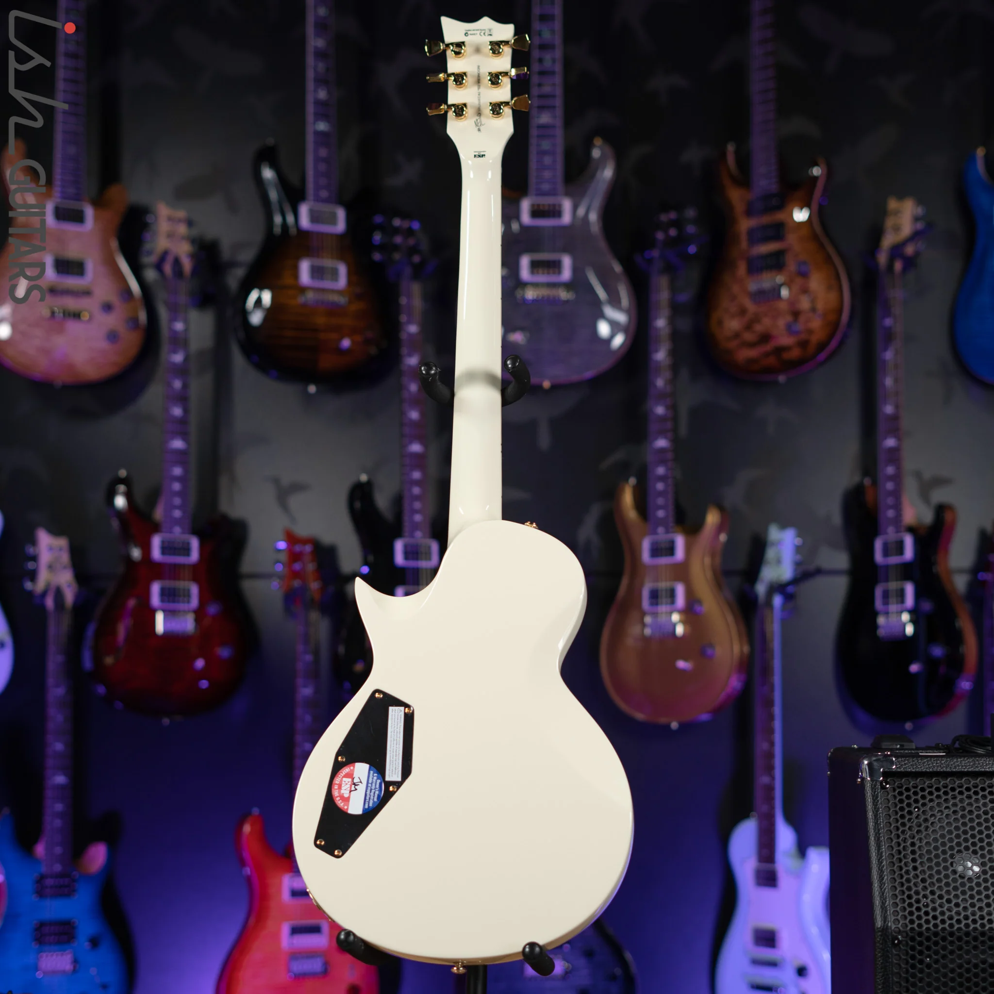 ESP LTD NW-44 Neil Westfall Signature Olympic White Demo - Image 6