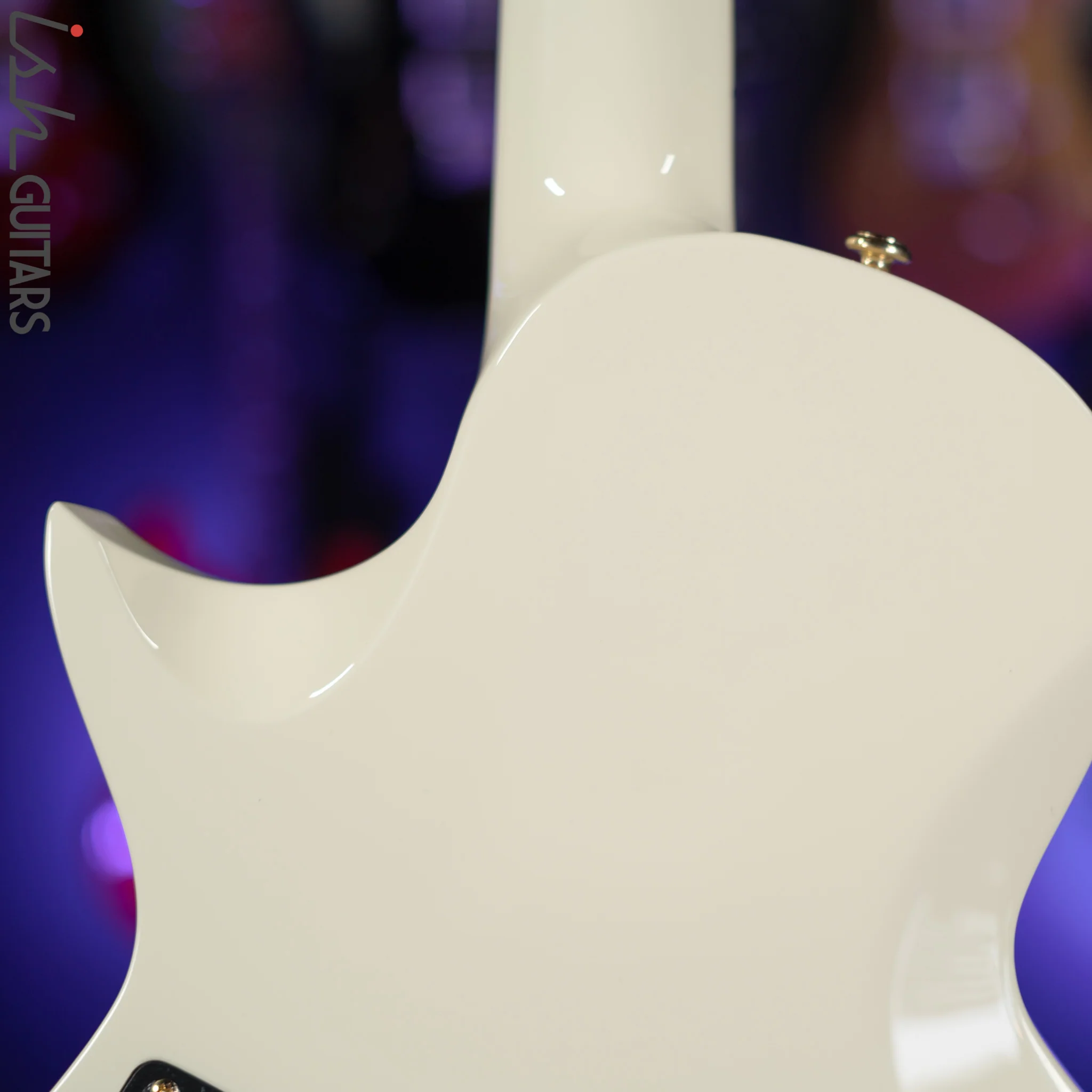 ESP LTD NW-44 Neil Westfall Signature Olympic White Demo - Image 8