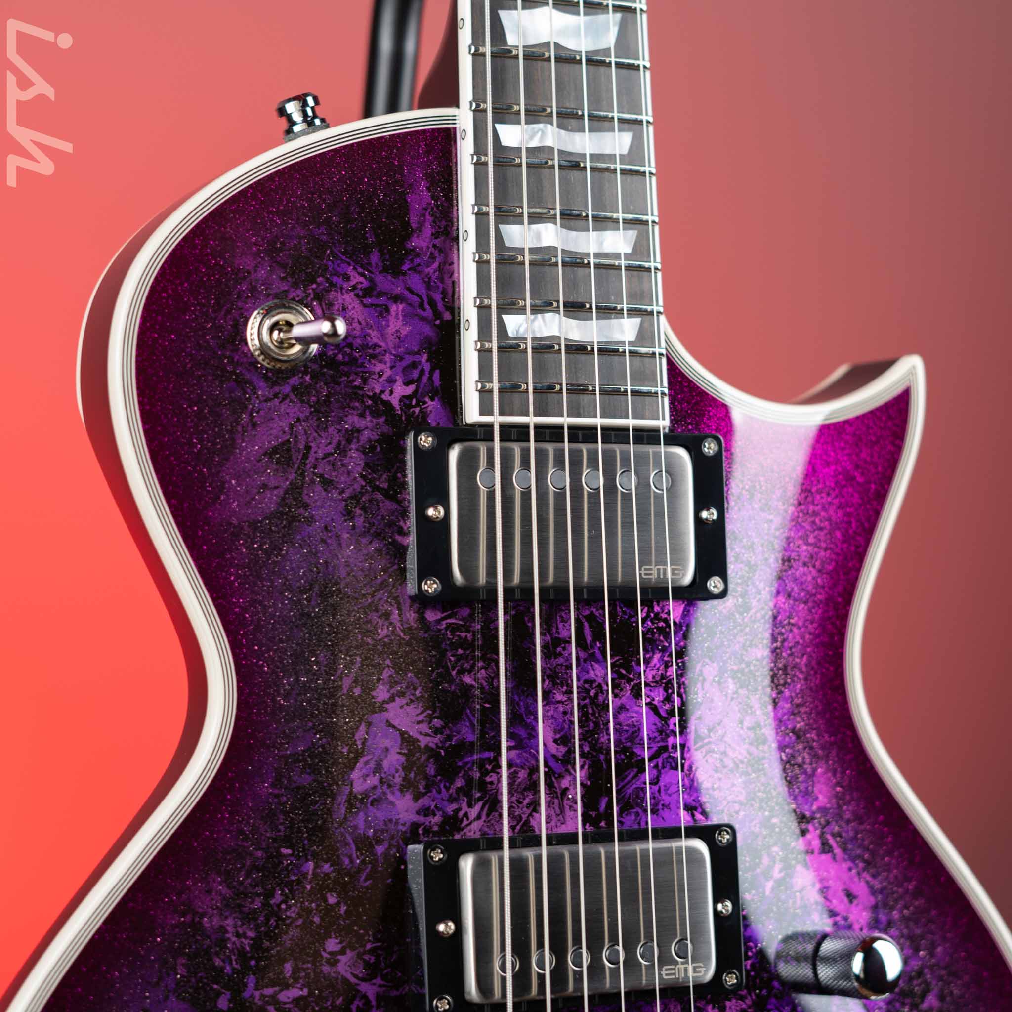 ESP Original Eclipse Custom Purple Peel Gloss - Image 4