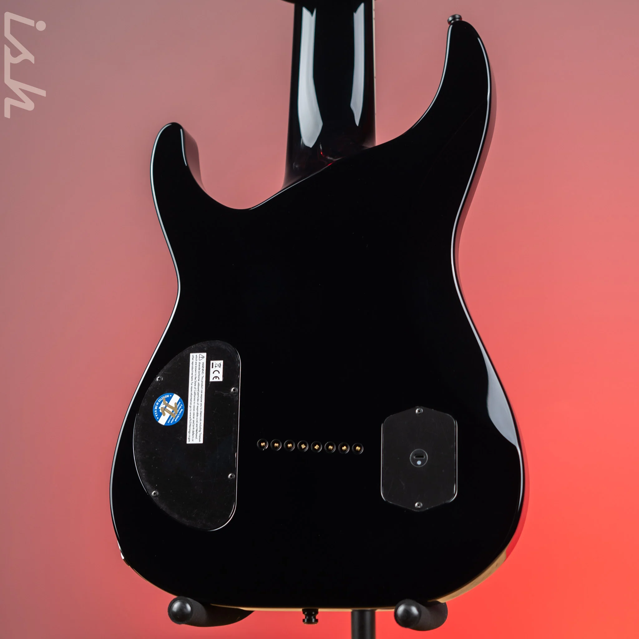 ESP Stephen Carpenter Signature STEF B-8 Baritone 8-String Guitar Black - Image 7