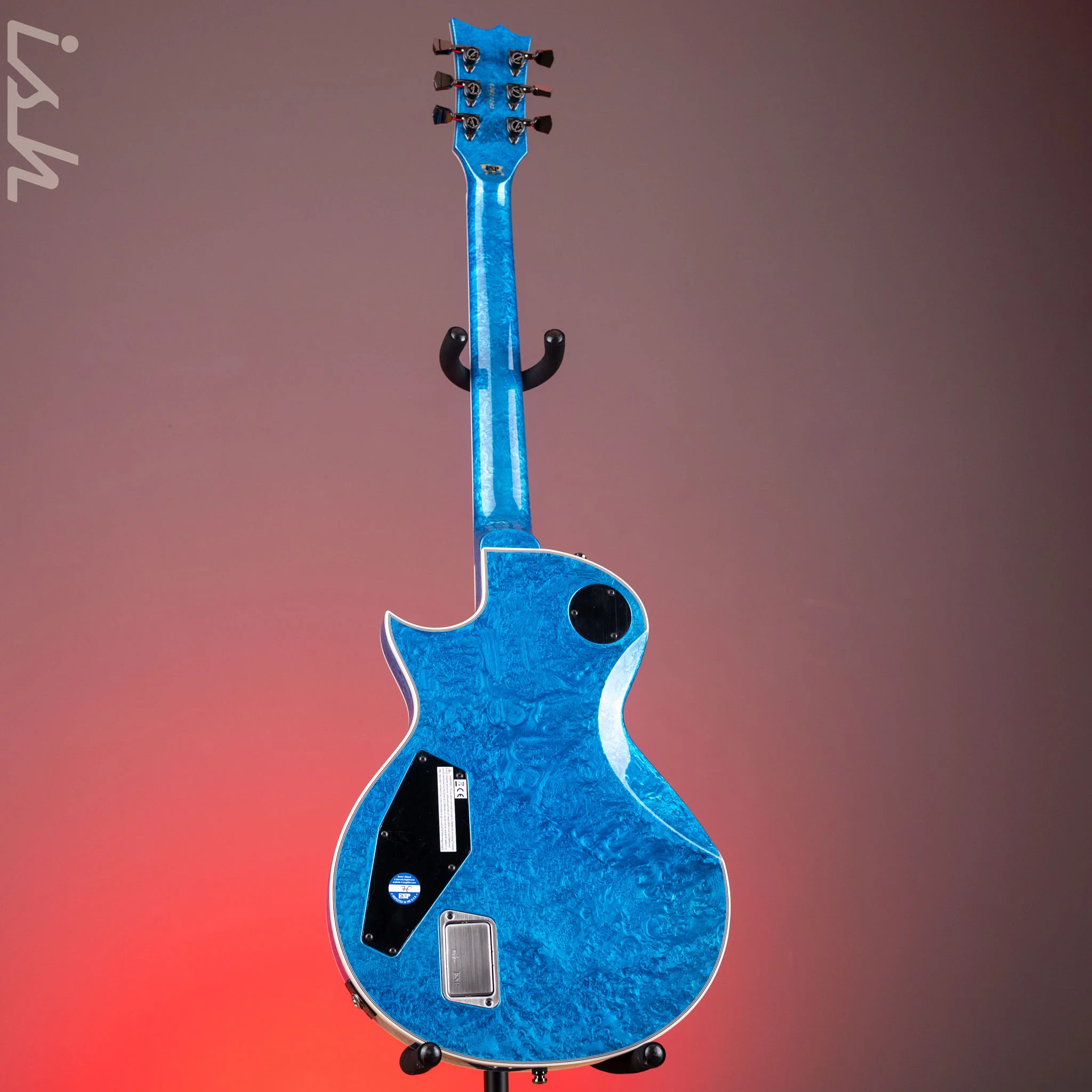 ESP Eclipse Custom Blue Liquid Metal - Image 7