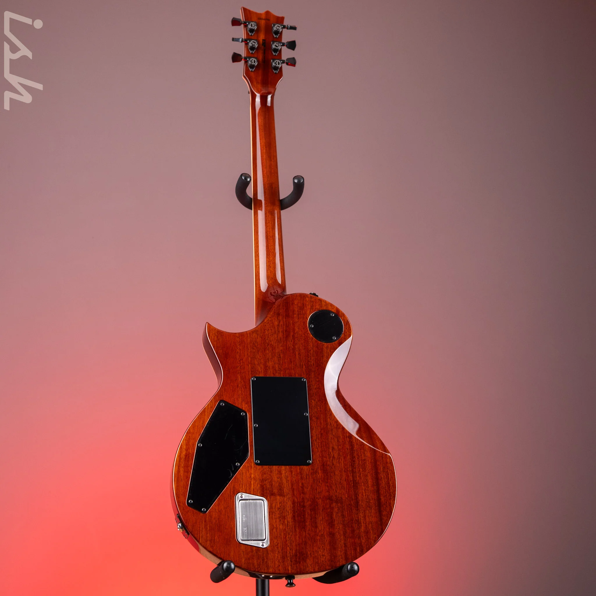 ESP USA Eclipse Dark Purple Sunburst - Image 7