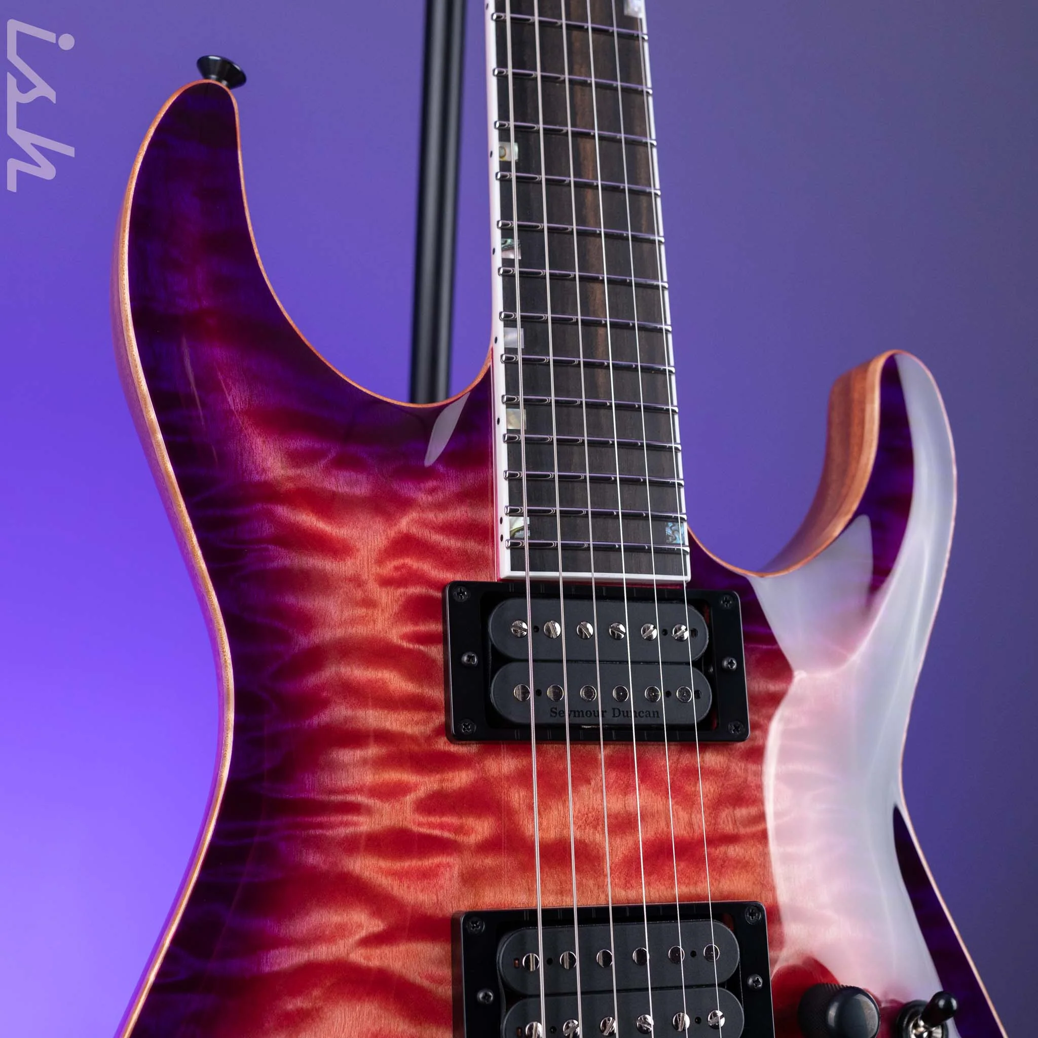 ESP USA Horizon-II Cranberry Sunburst - Image 3