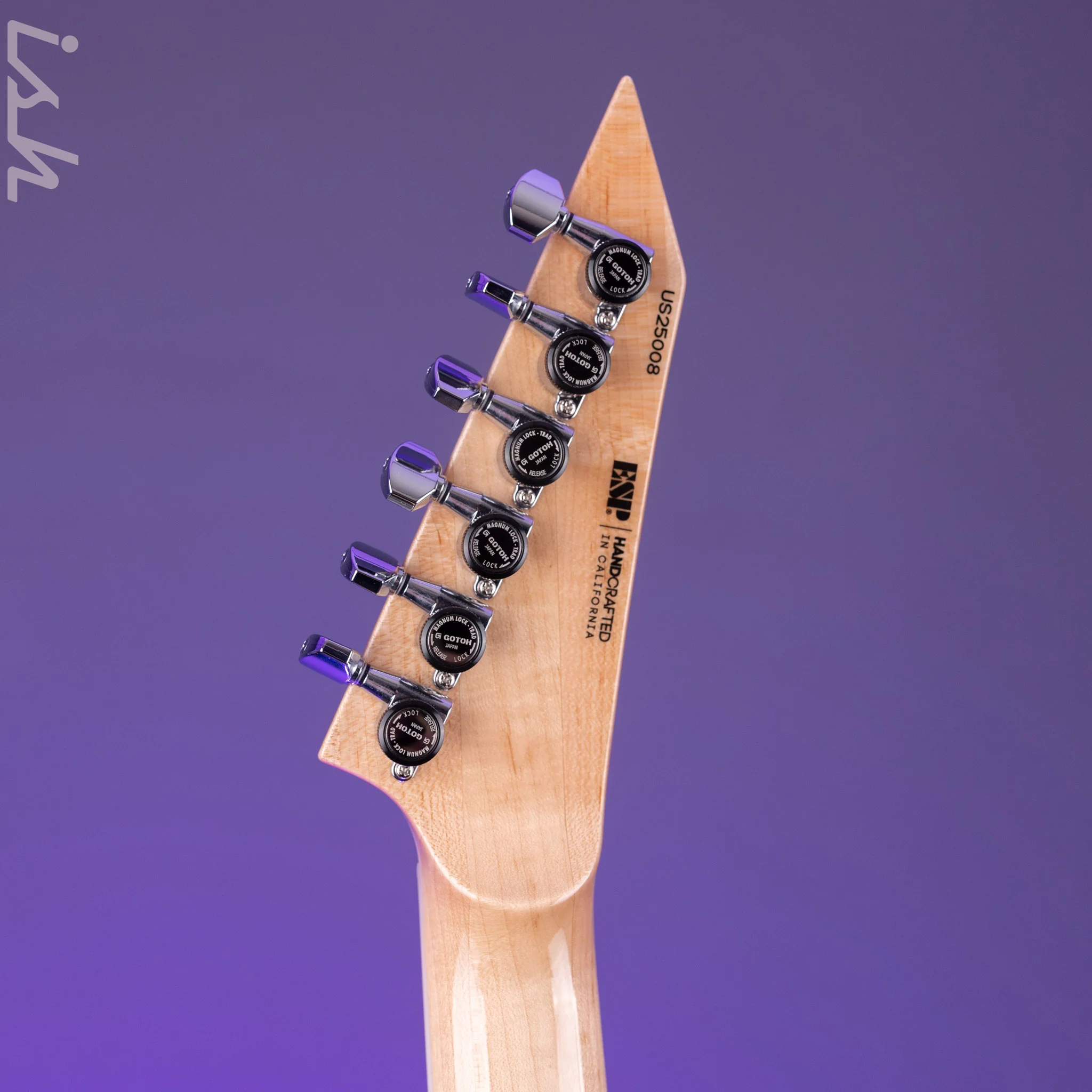 ESP USA M-I NTB NT Lime Burst Quilted Maple - Image 11