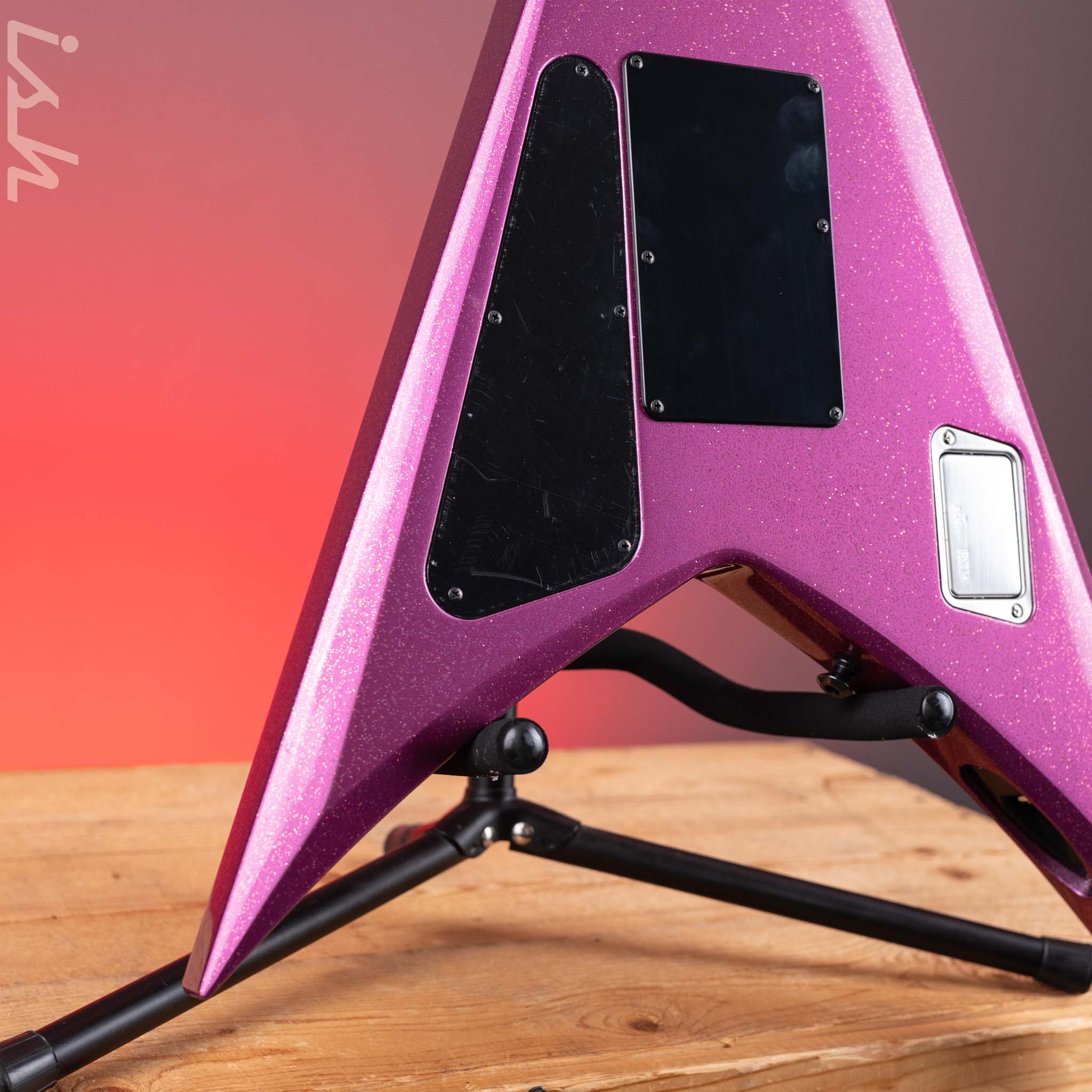 ESP USA V2-FR Disco Pink Sparkle - Image 9