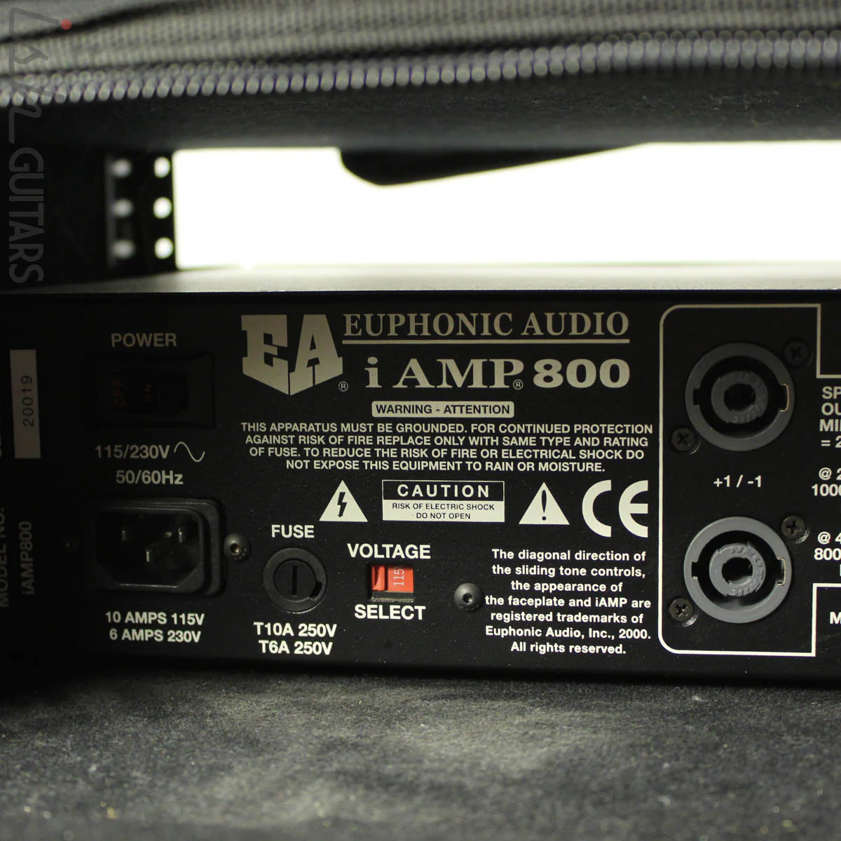 Euphonic Audio iAmp 800 Amp Head w/ Built in Tuner - Image 5